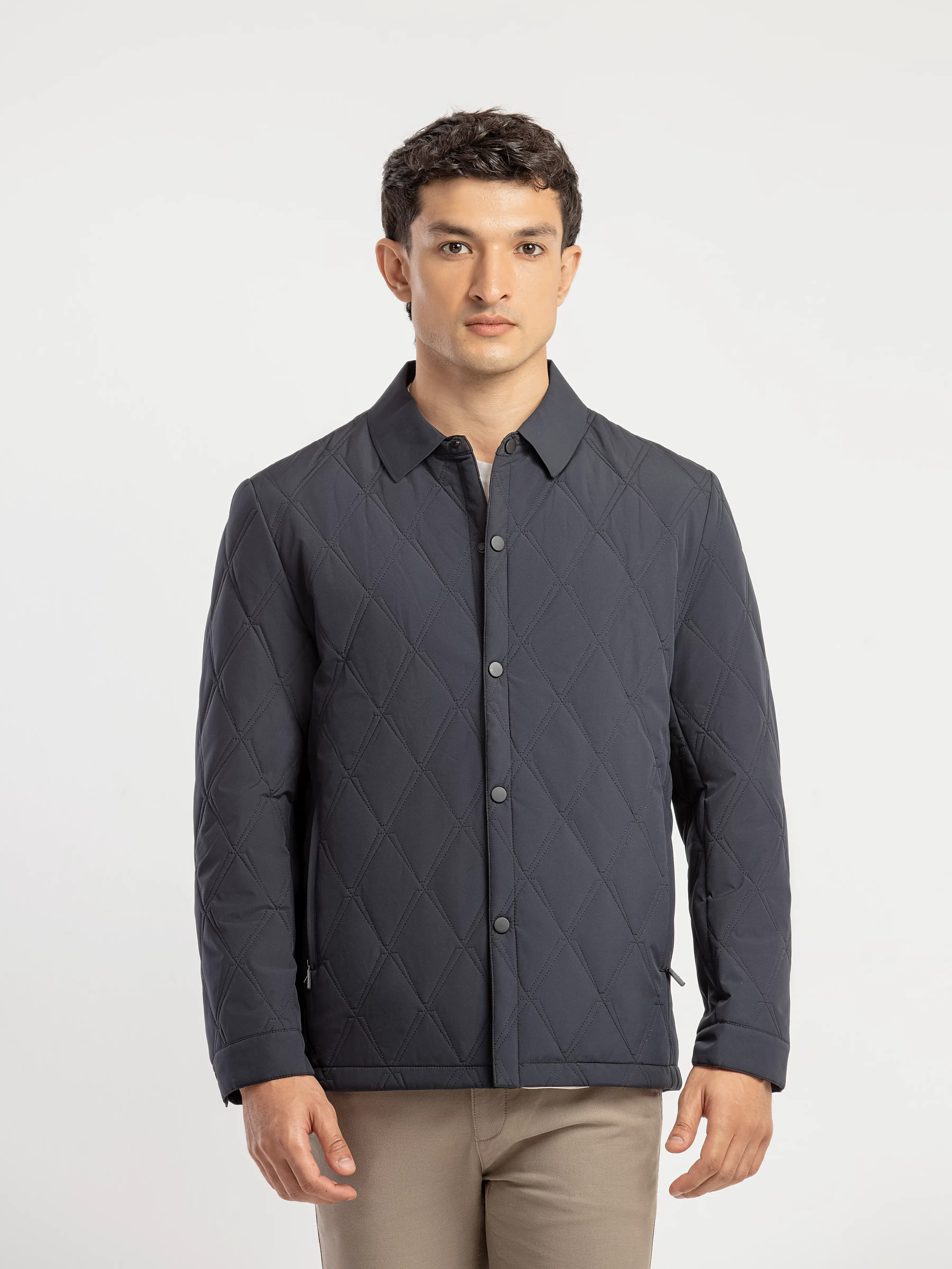 Men's Blue Shacket - EMTJS5-004 - Image 3