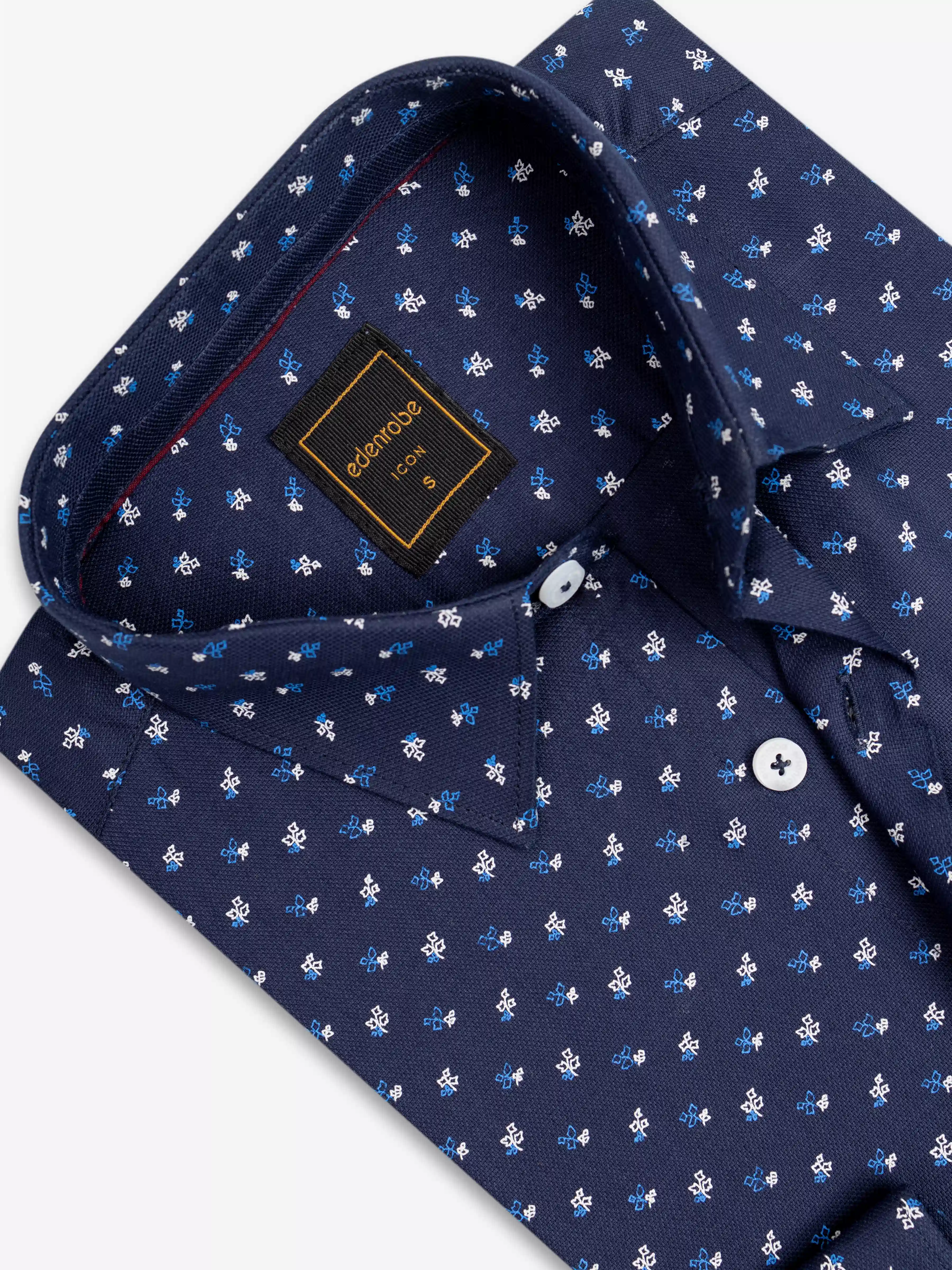 Men's Blue Shirt - EMTSI5-50842 - Image 2