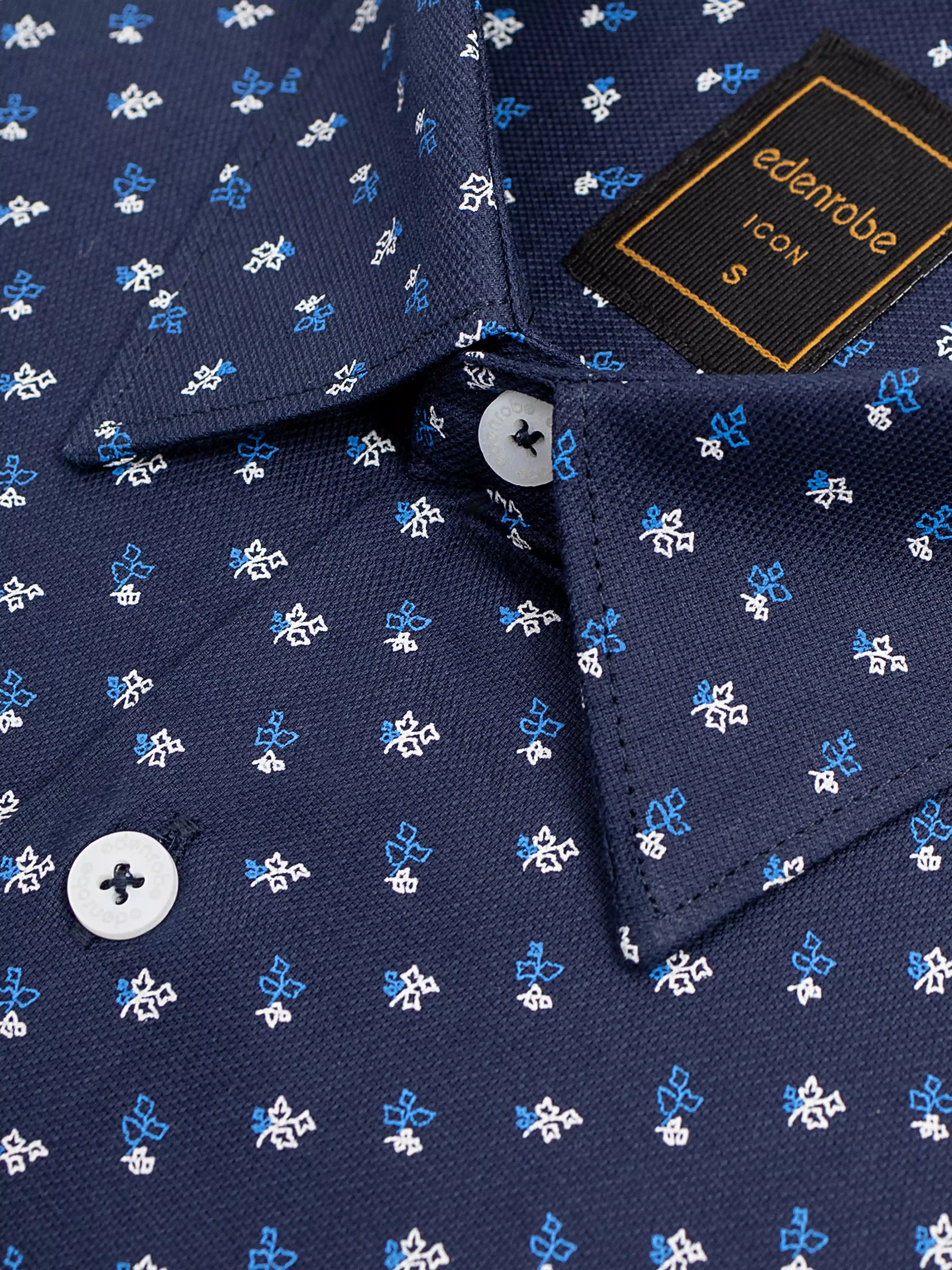 Men's Blue Shirt - EMTSI5-50842 - Image 3
