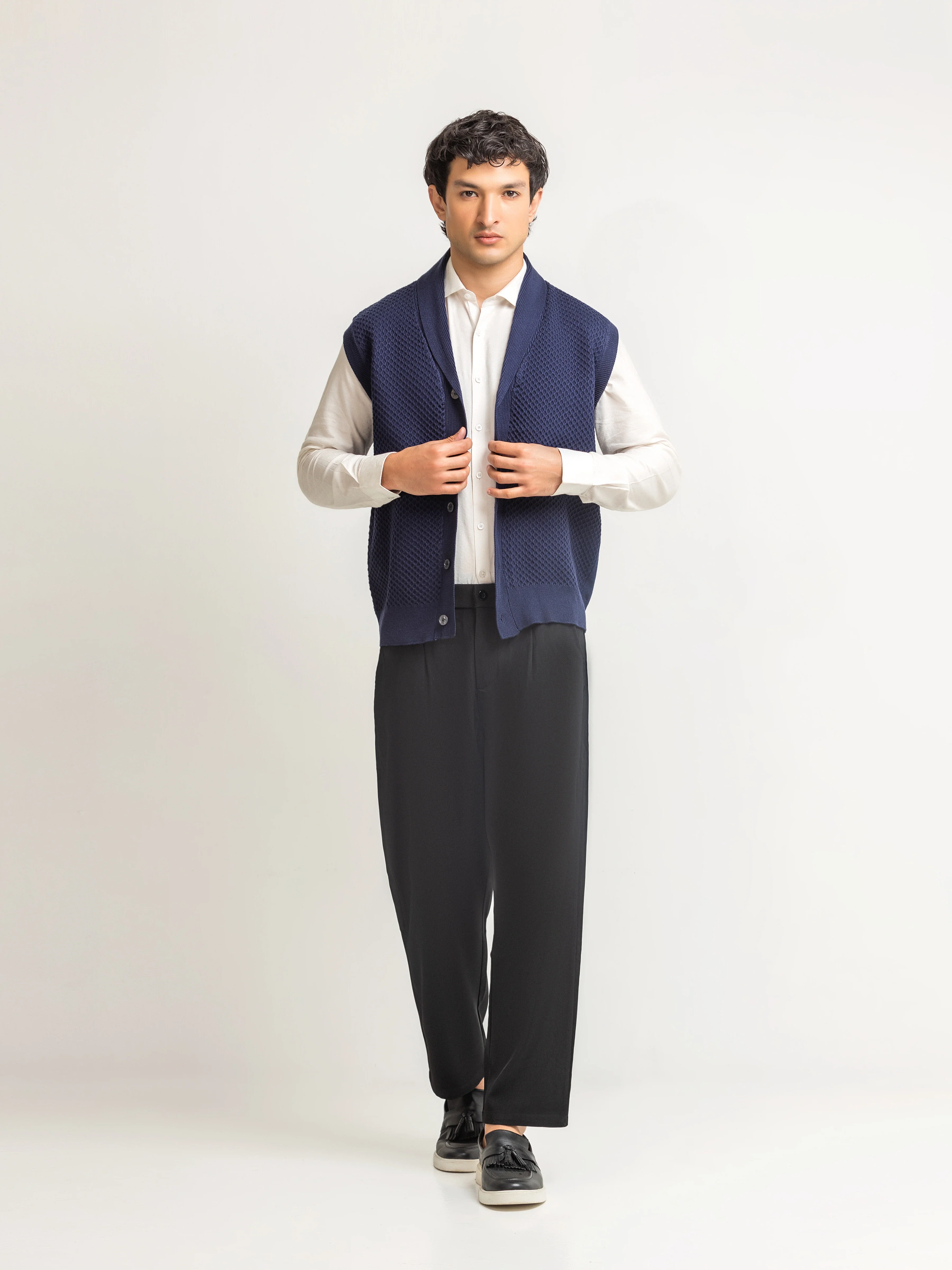 Men's Blue Sweater - EMTSWT5-003 - Image 2