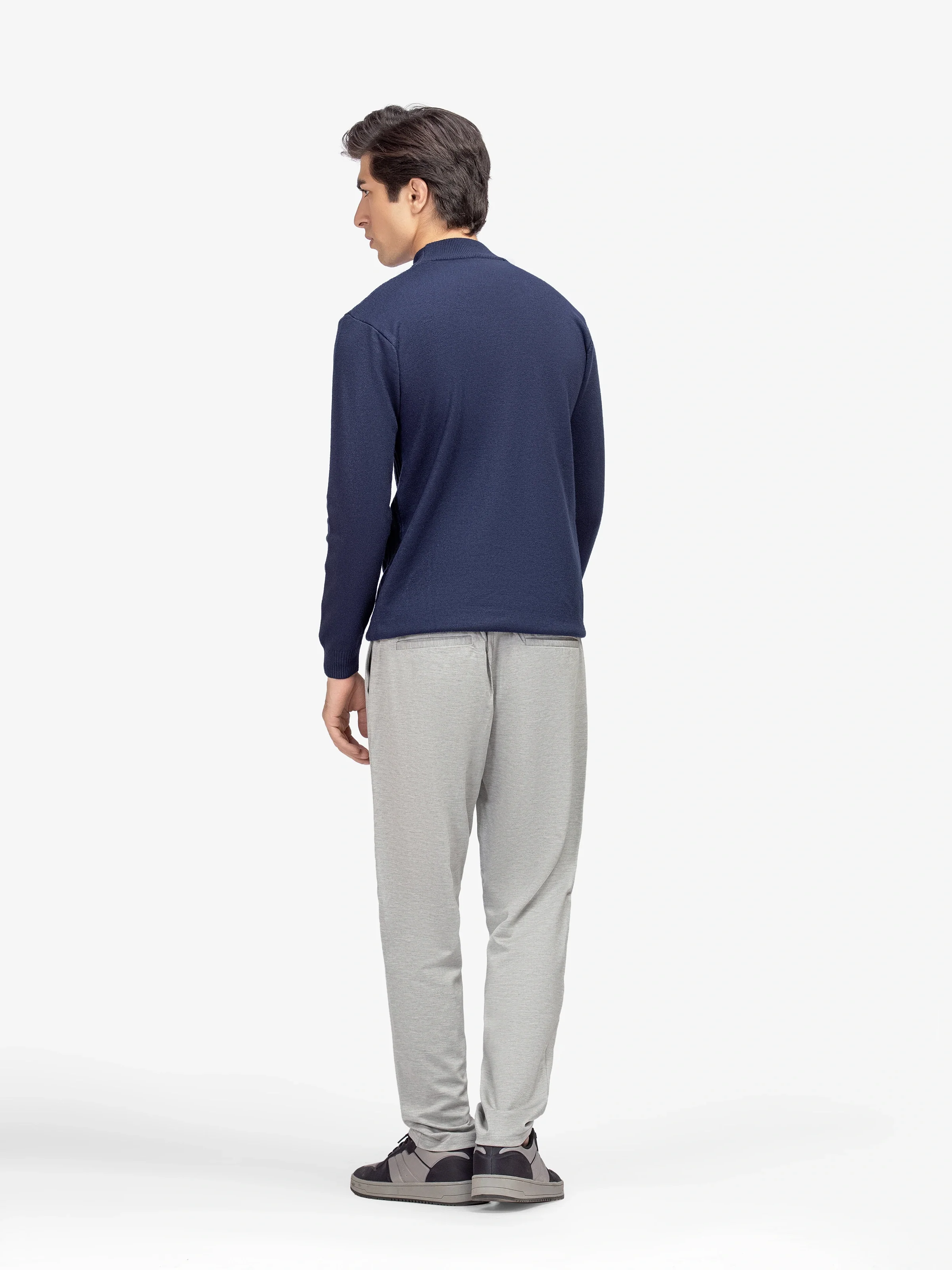 Men's Blue Sweater - EMTSWT5-006 - Image 5