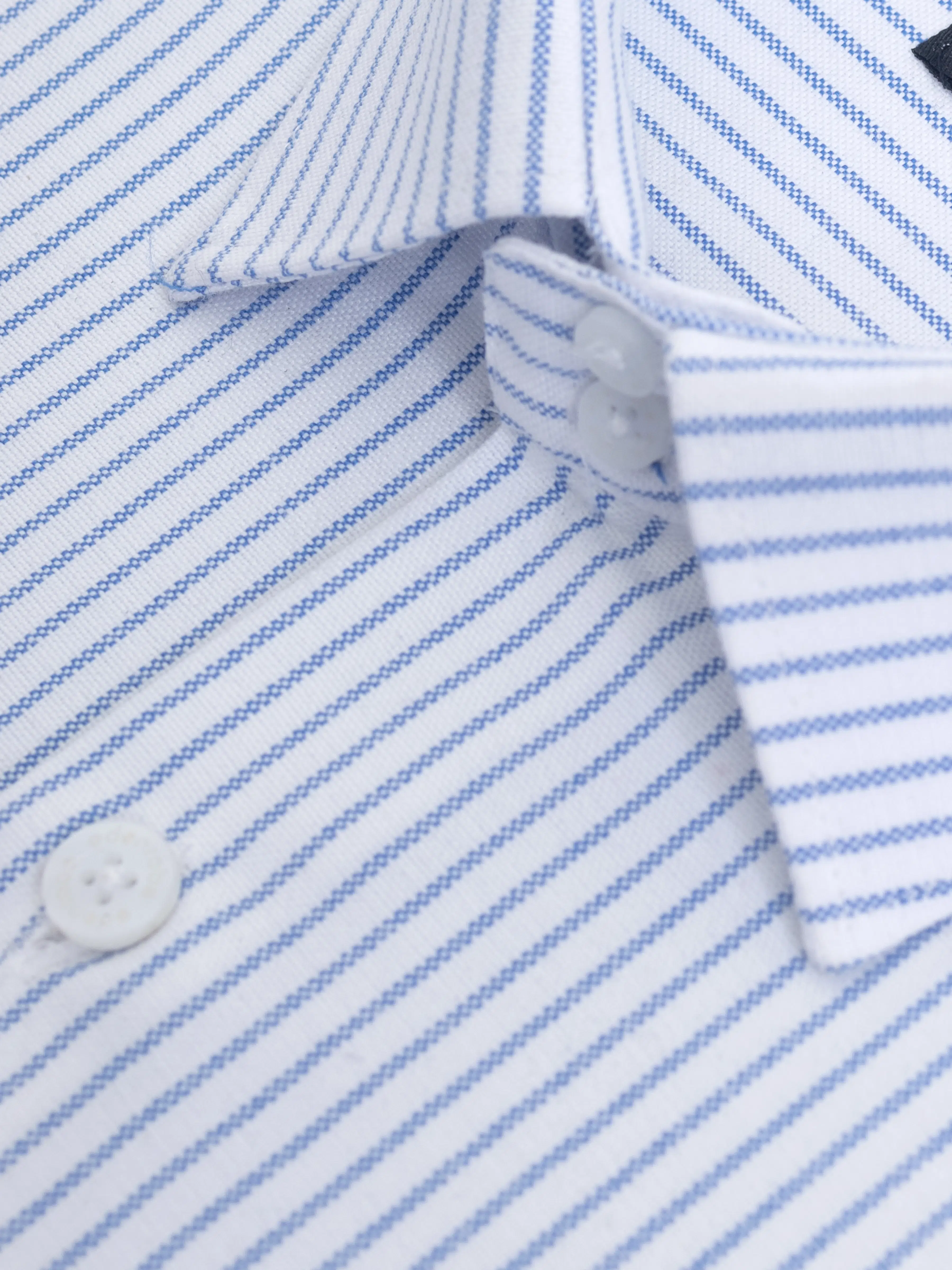 Men's Blue & White Shirt - EMTSB6-211 - Image 3