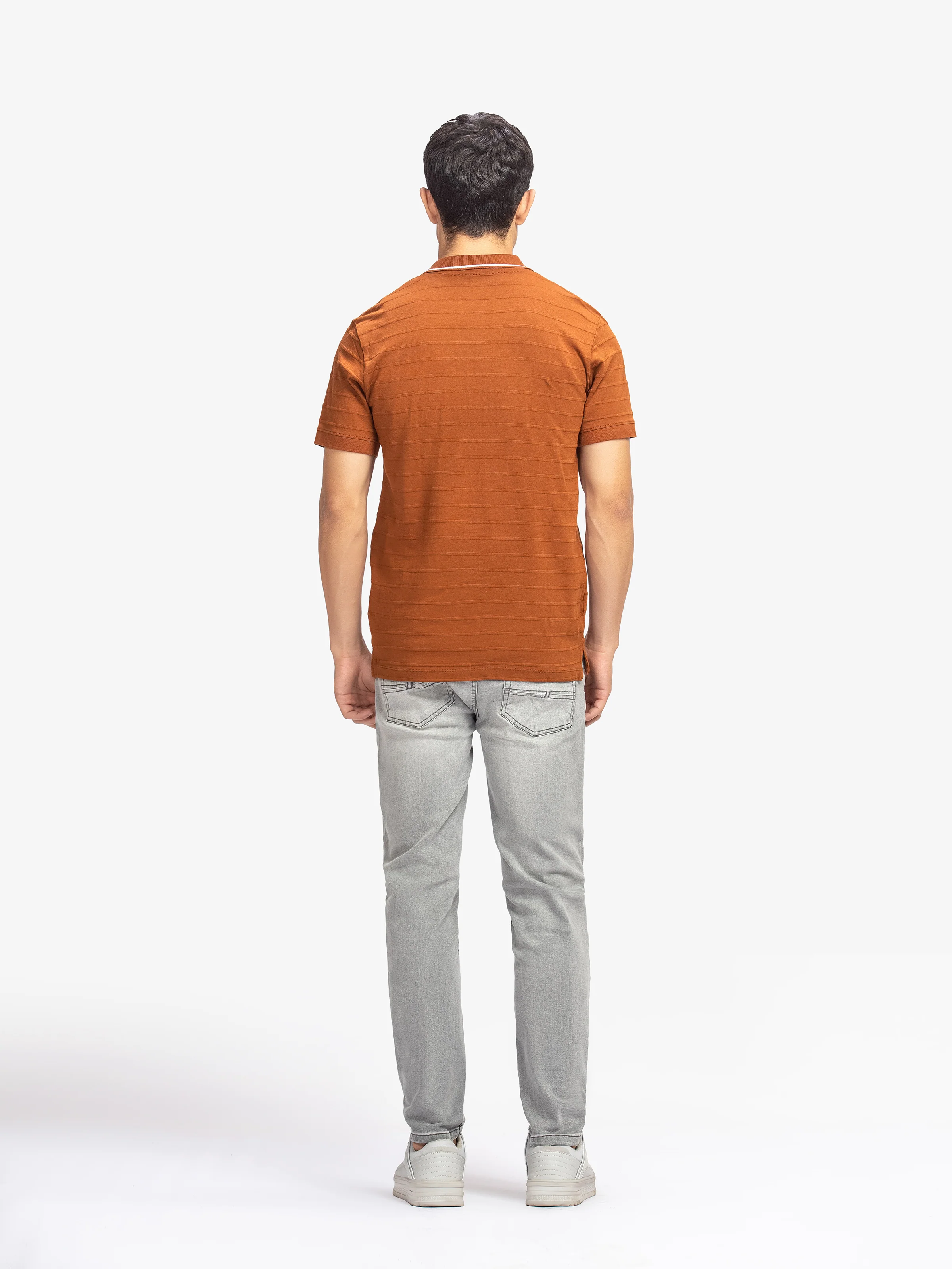 Men's Bronze Polo Shirt - EMTPS5-021 - Image 5