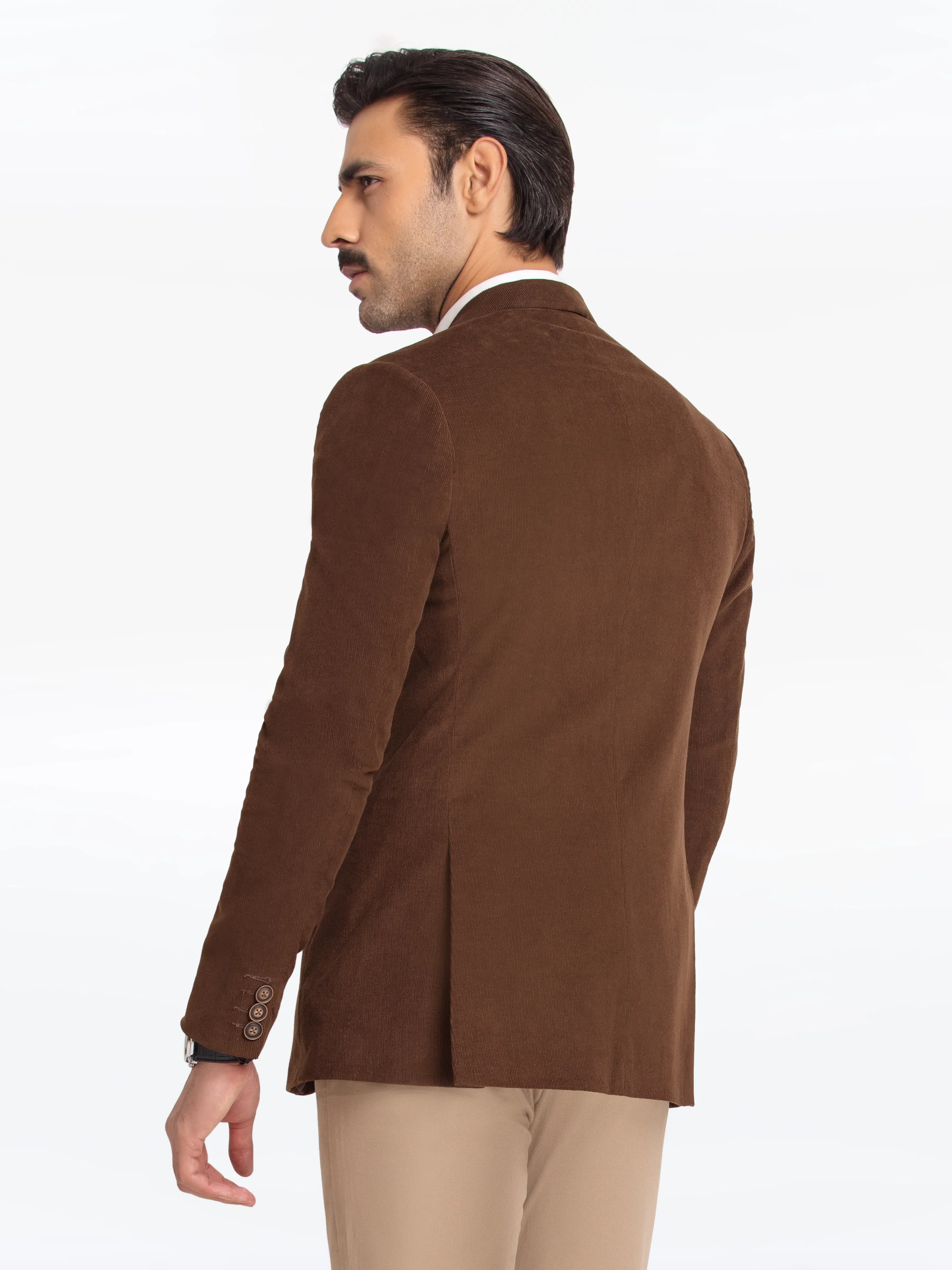 Men's Brown Blazer - EMTB24-6860 - Image 7