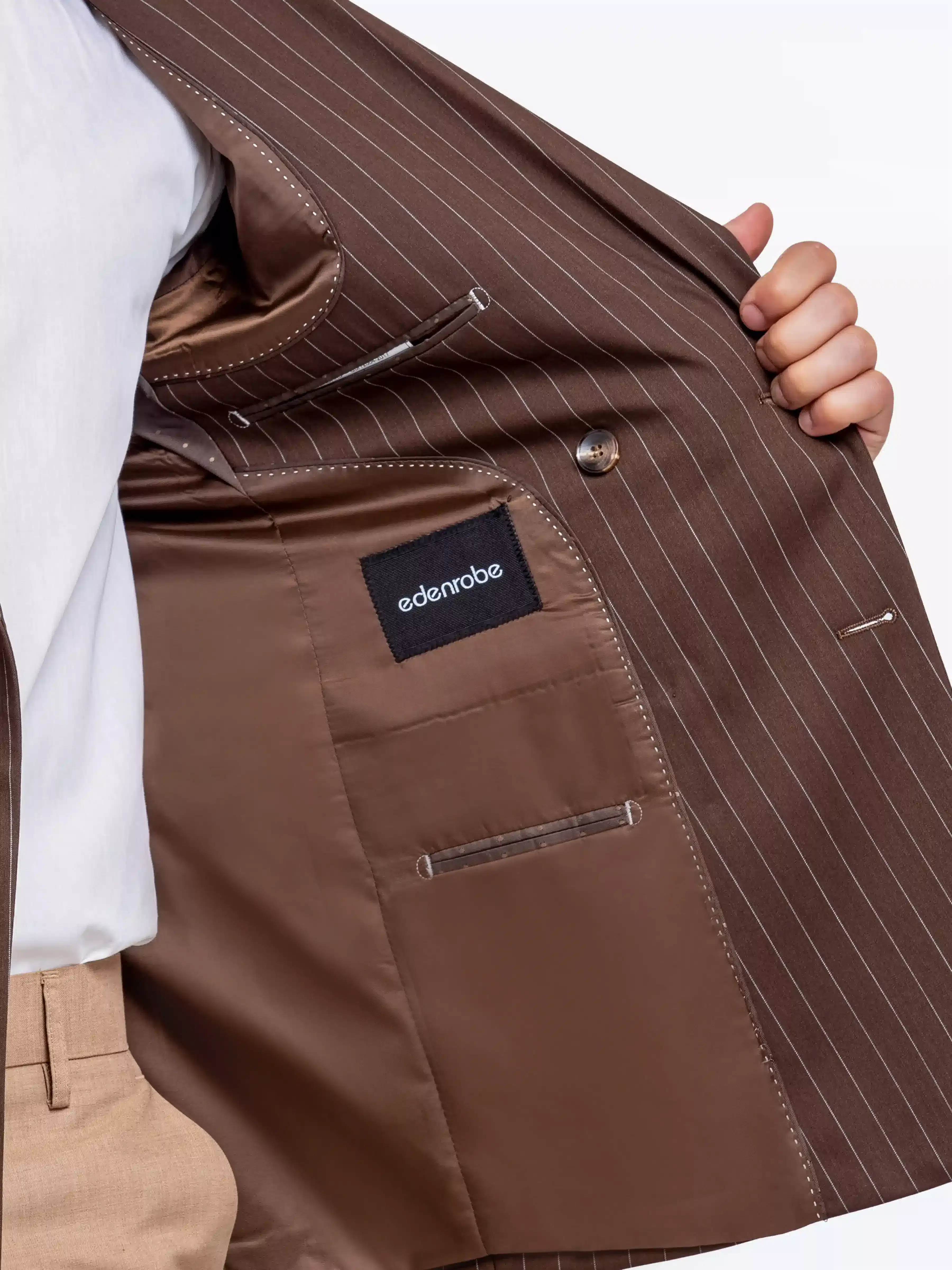 Men's Brown Blazer - EMTB24-6877 - Image 5