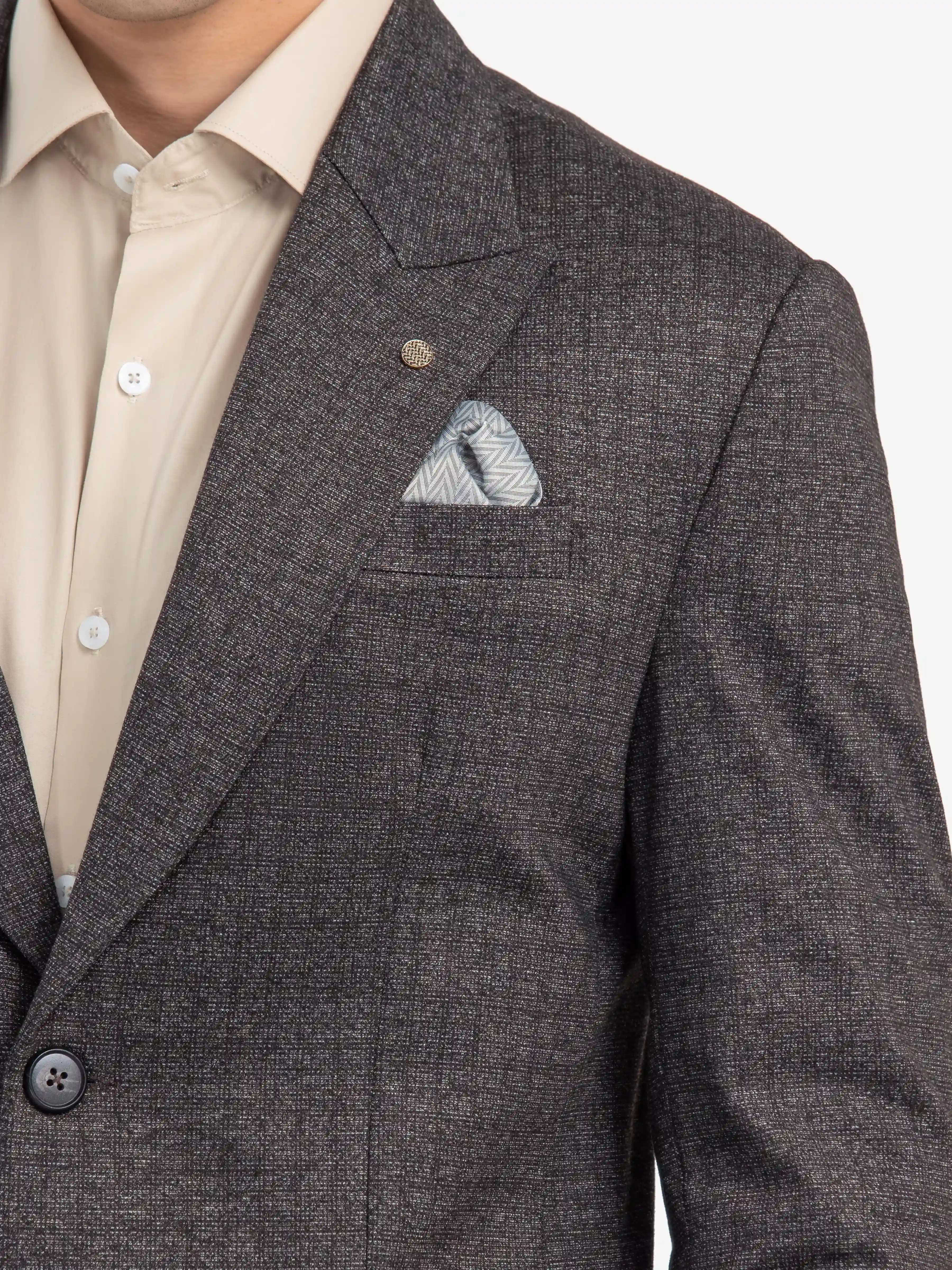 Men's Brown Blazer - EMTBK24-002 - Image 4