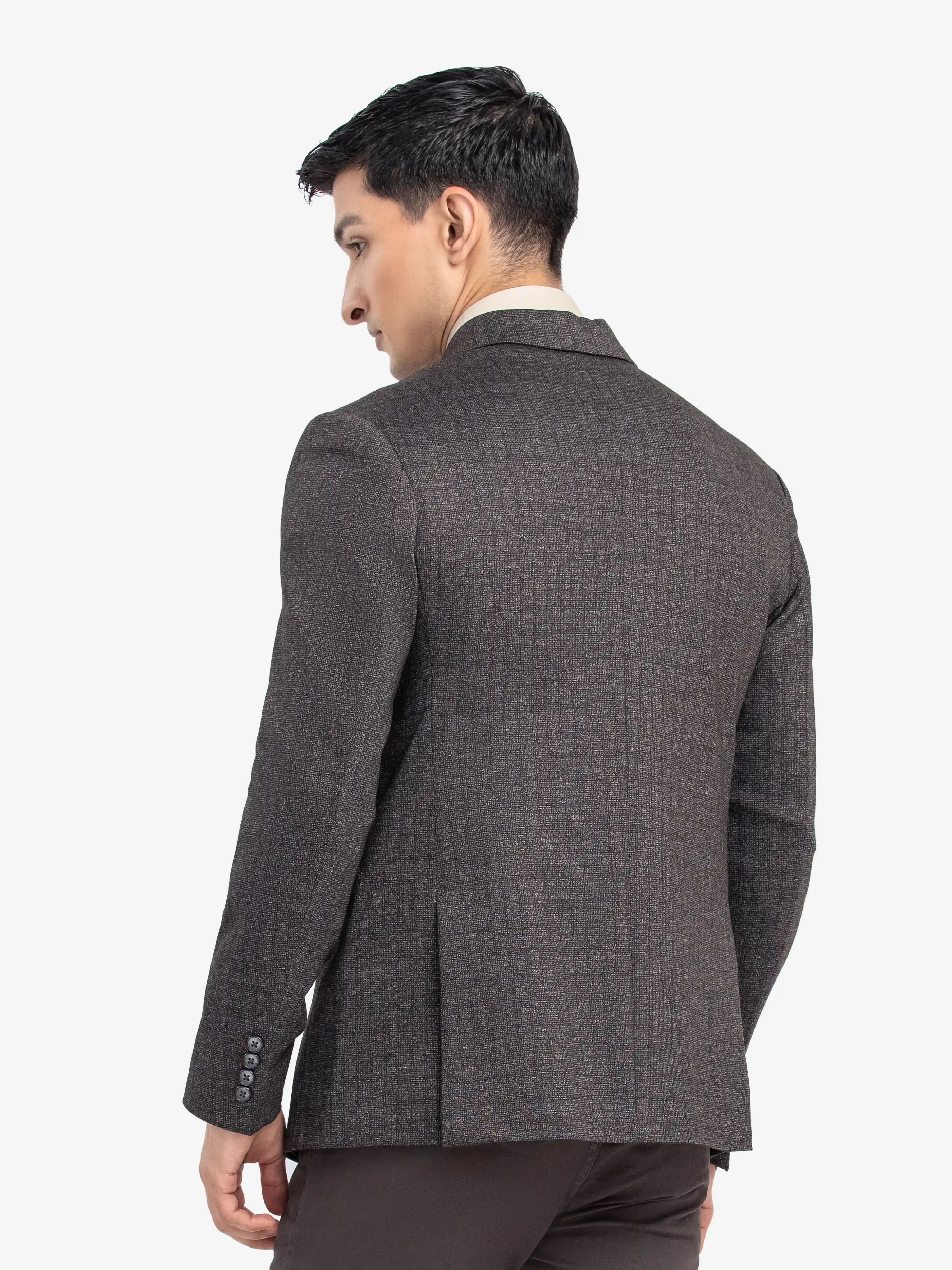 Men's Brown Blazer - EMTBK24-002 - Image 6