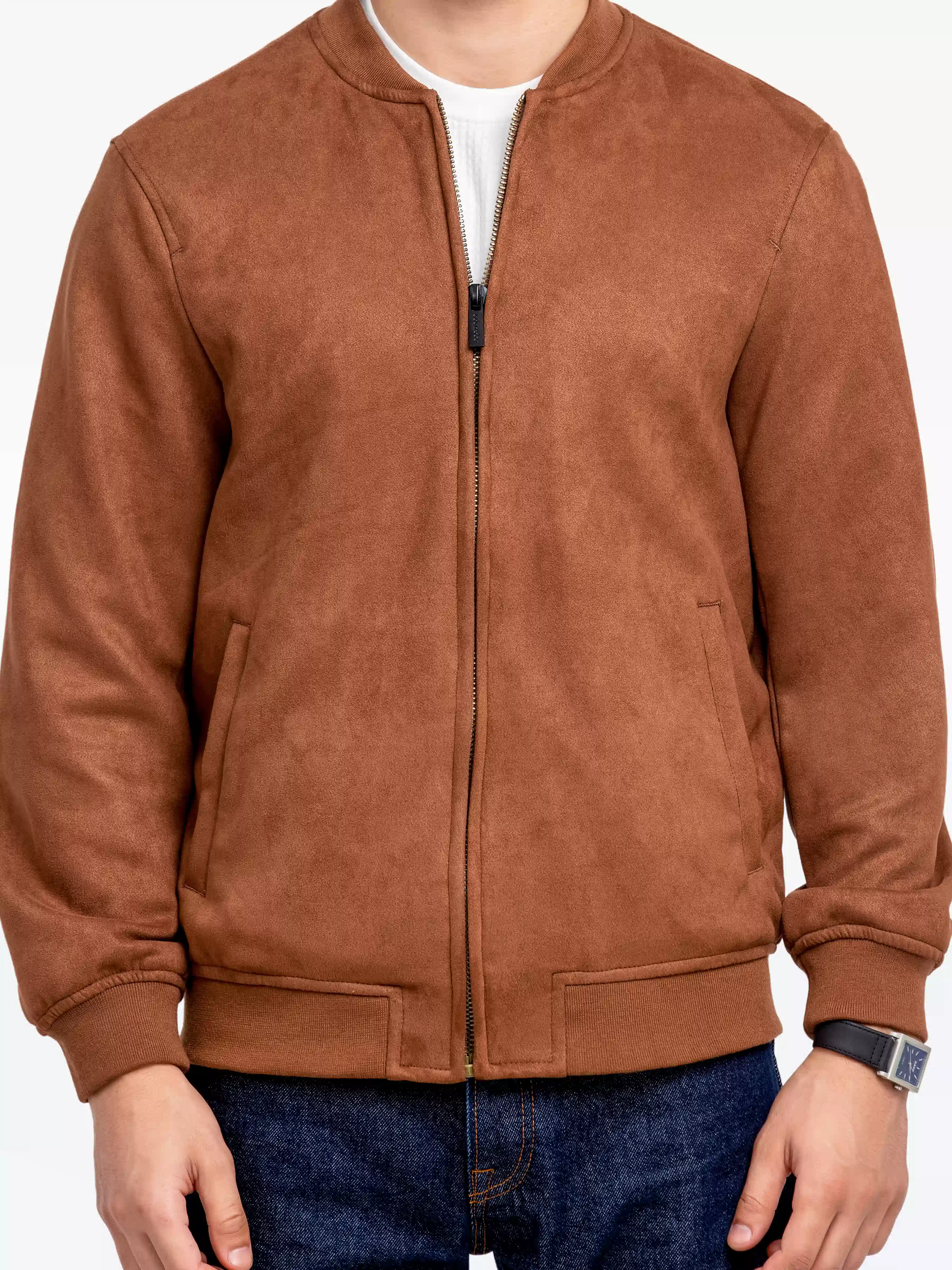 Men's Brown Jacket - EMTJ24-009 - Image 4