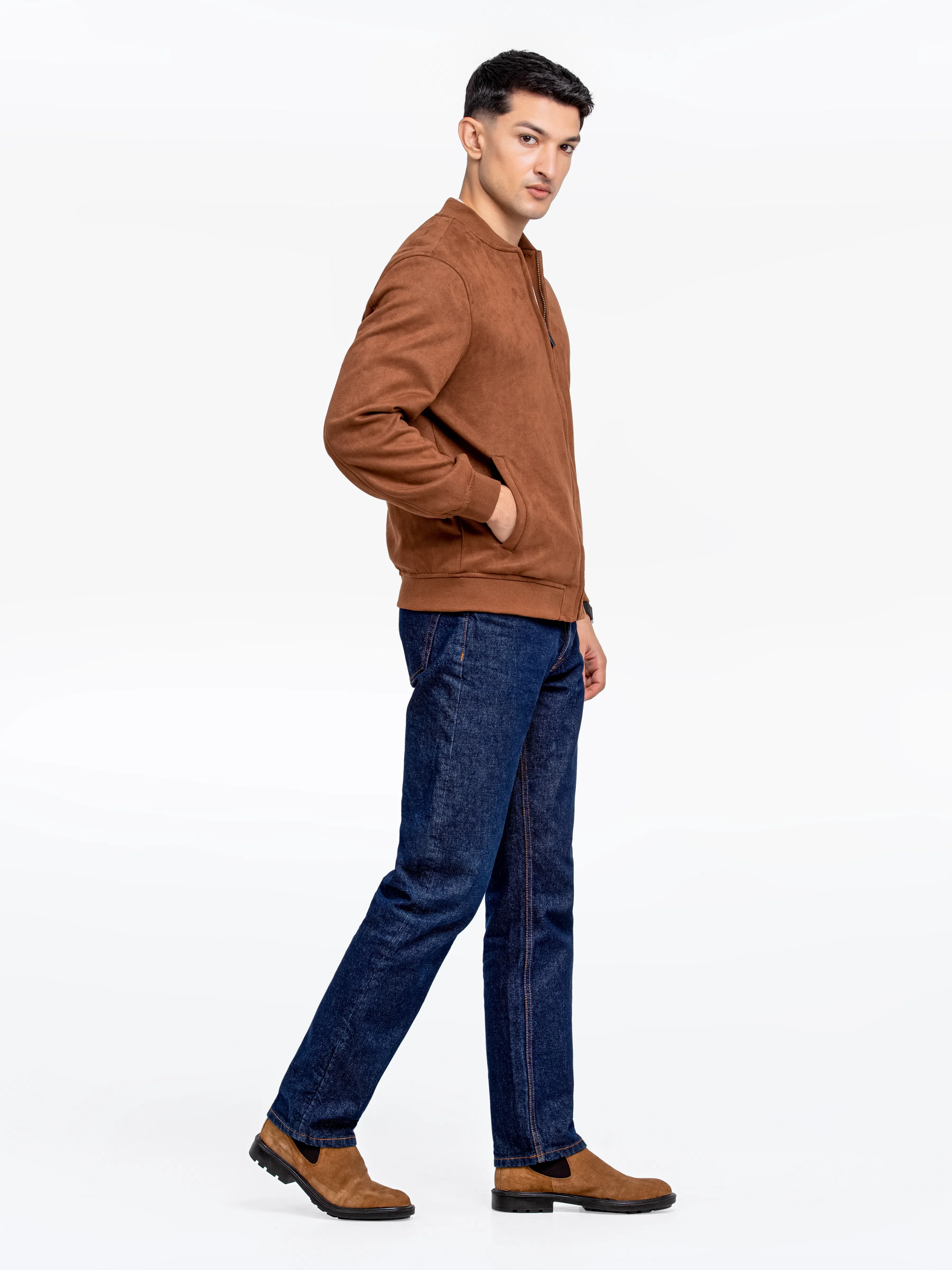 Men's Brown Jacket - EMTJ24-009 - Image 5