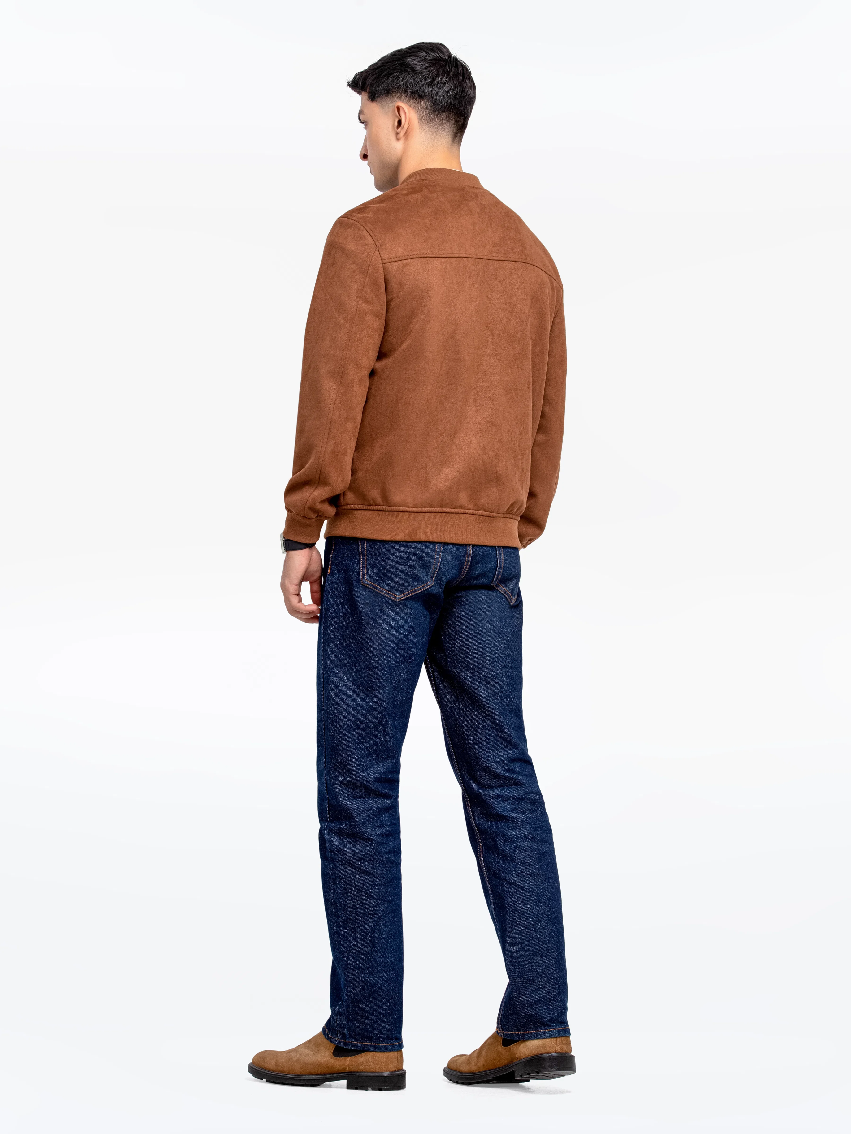 Men's Brown Jacket - EMTJ24-009 - Image 6