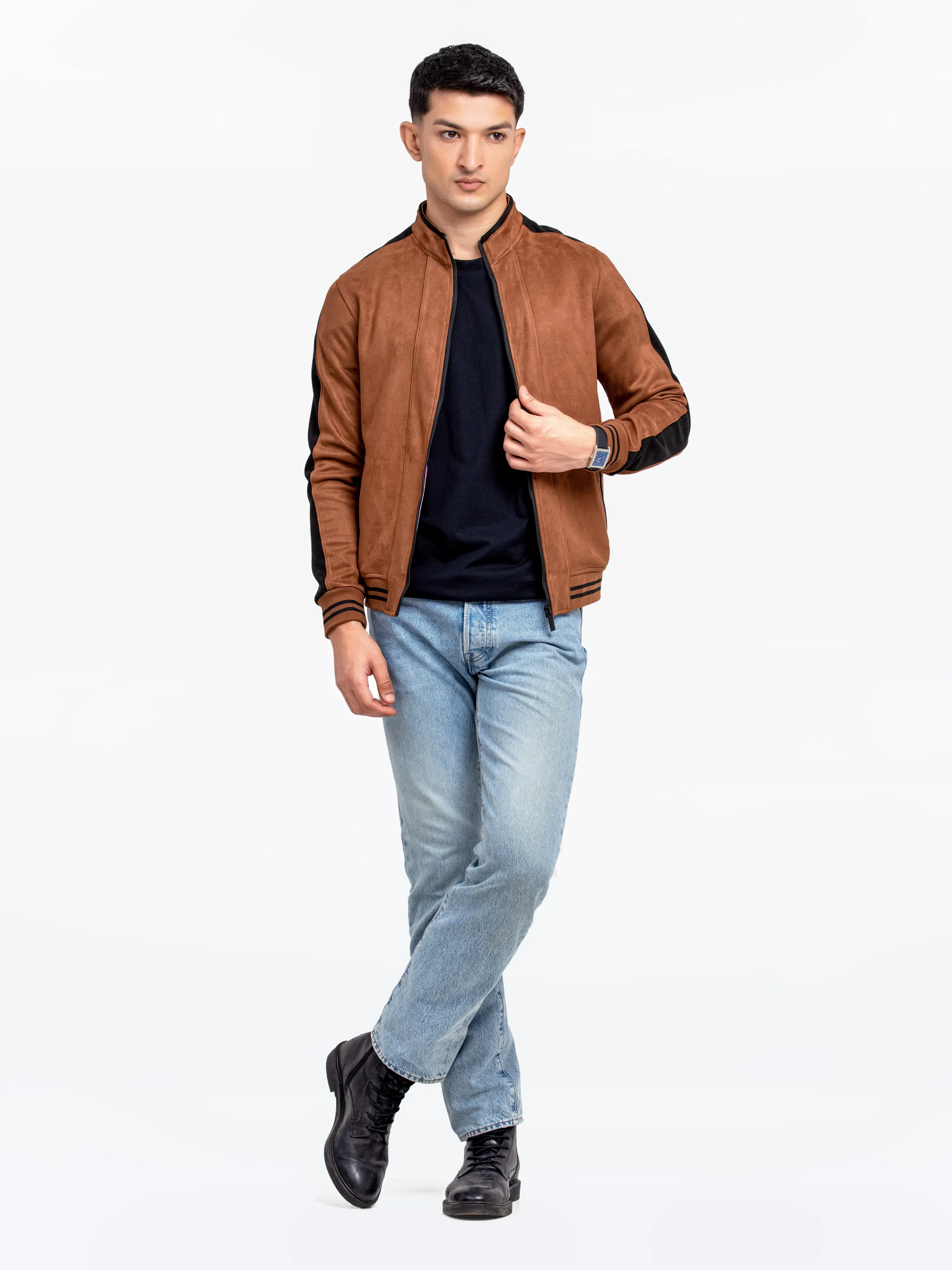 Men's Brown Jacket - EMTJ24-010 - Image 2