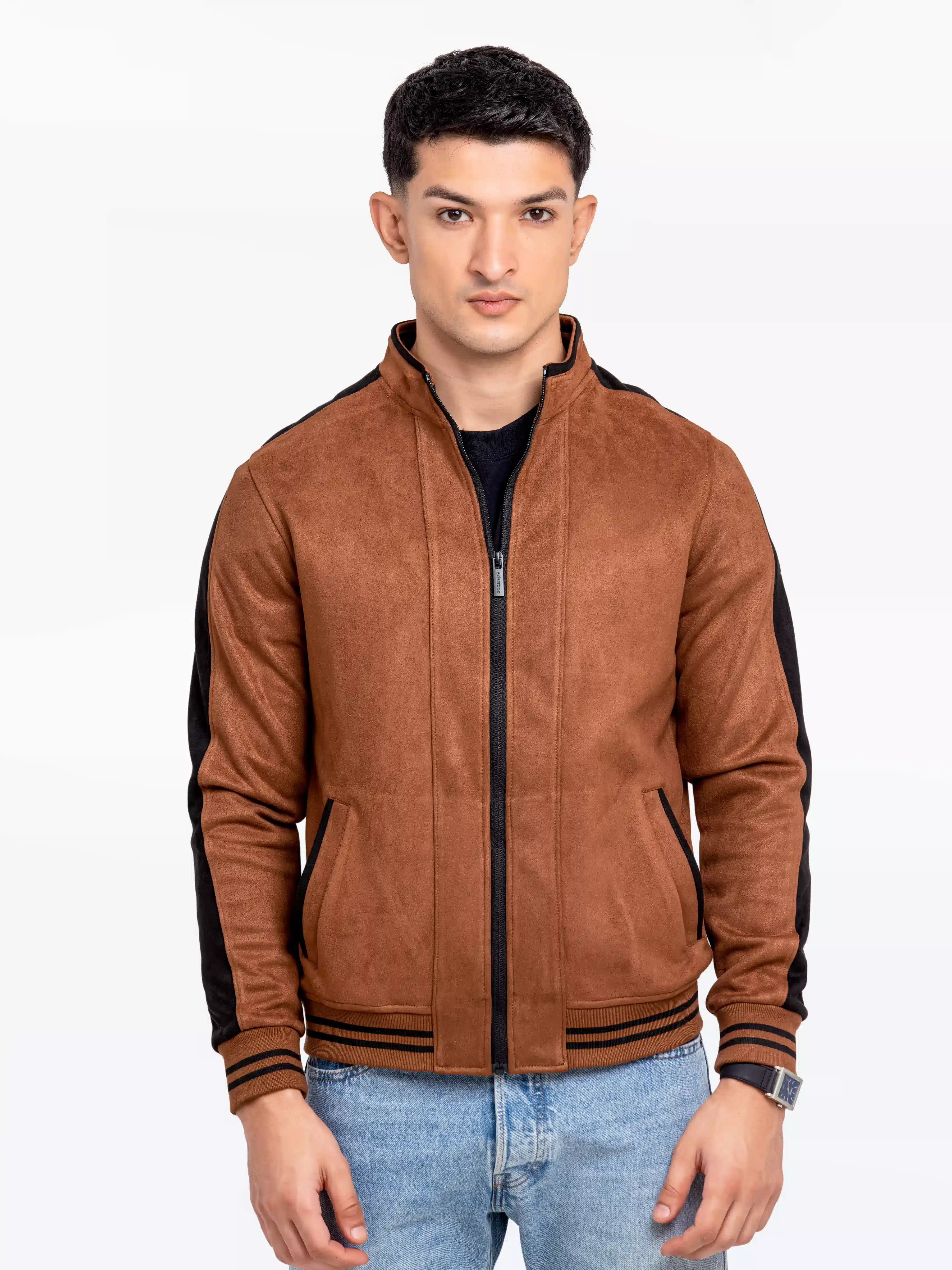 Men's Brown Jacket - EMTJ24-010 - Image 3