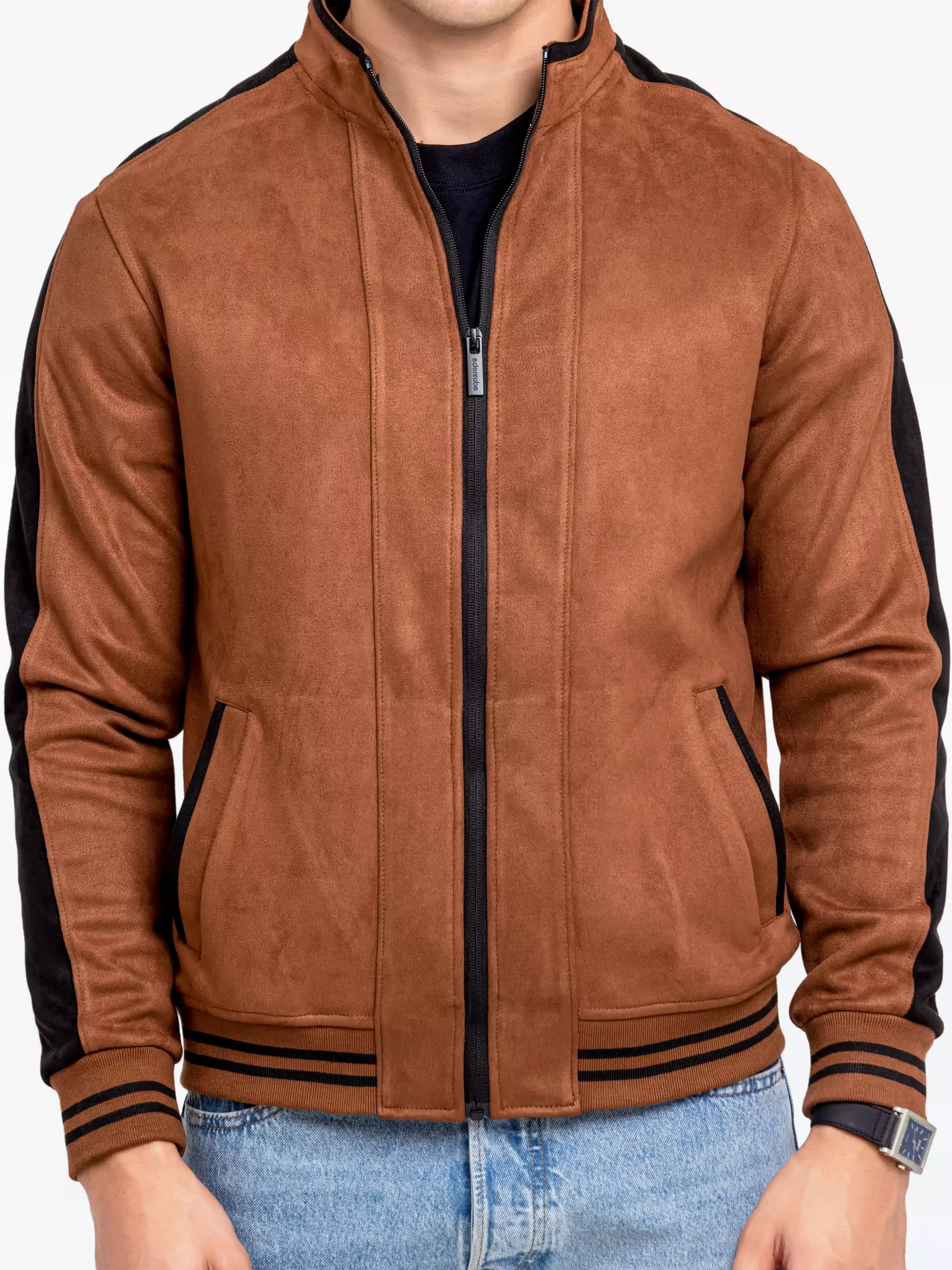 Men's Brown Jacket - EMTJ24-010 - Image 4