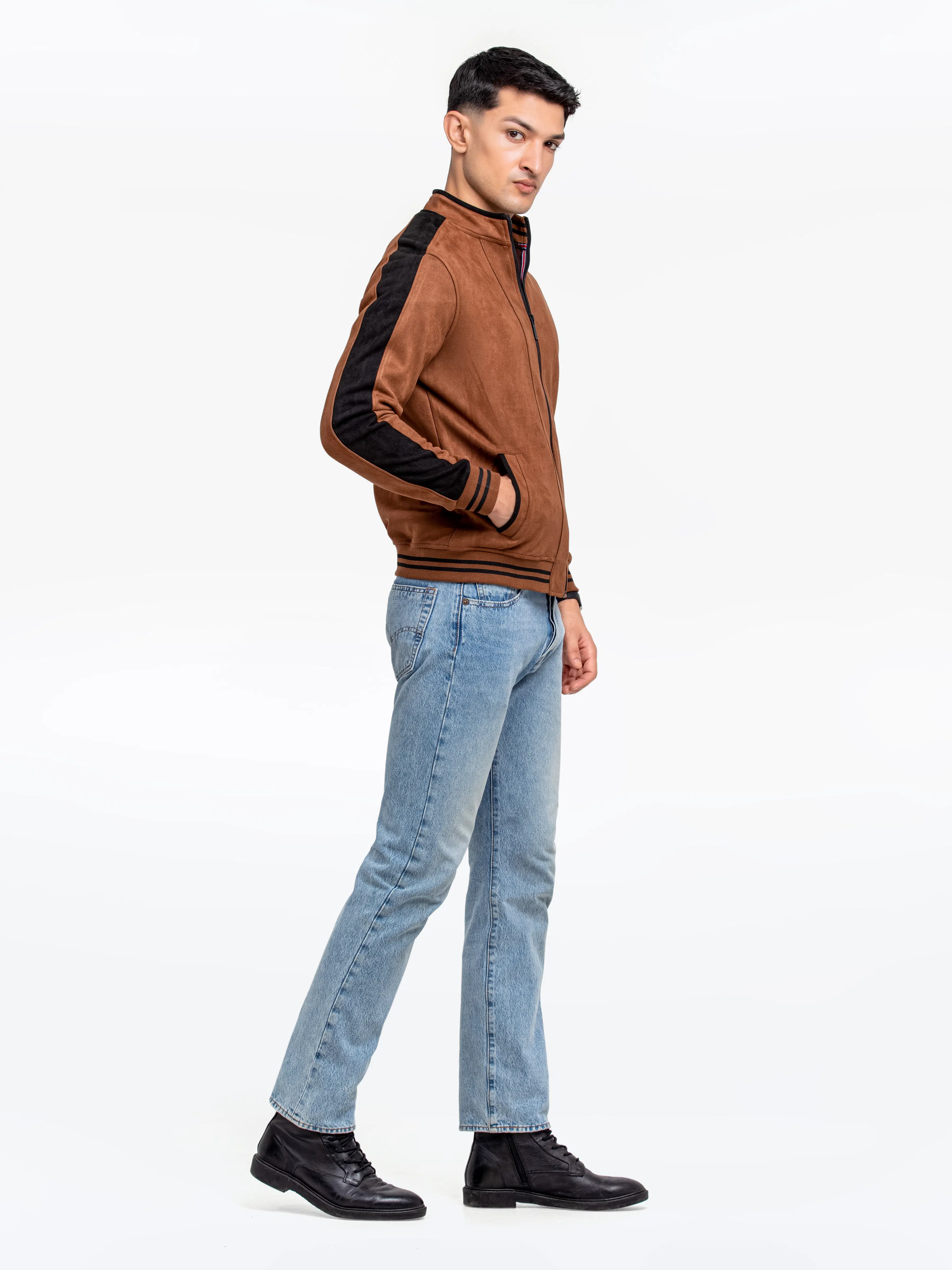 Men's Brown Jacket - EMTJ24-010 - Image 6