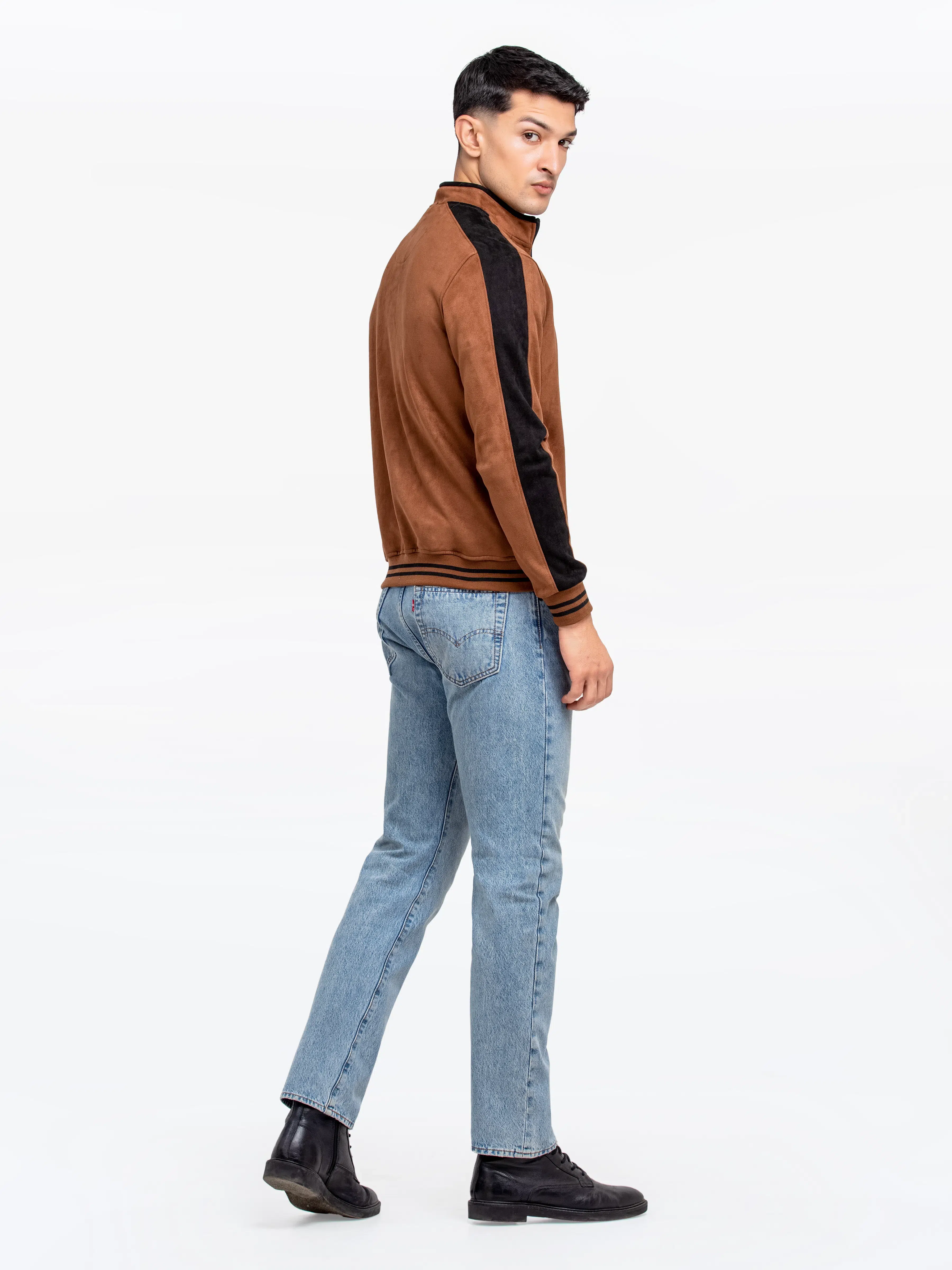 Men's Brown Jacket - EMTJ24-010 - Image 7