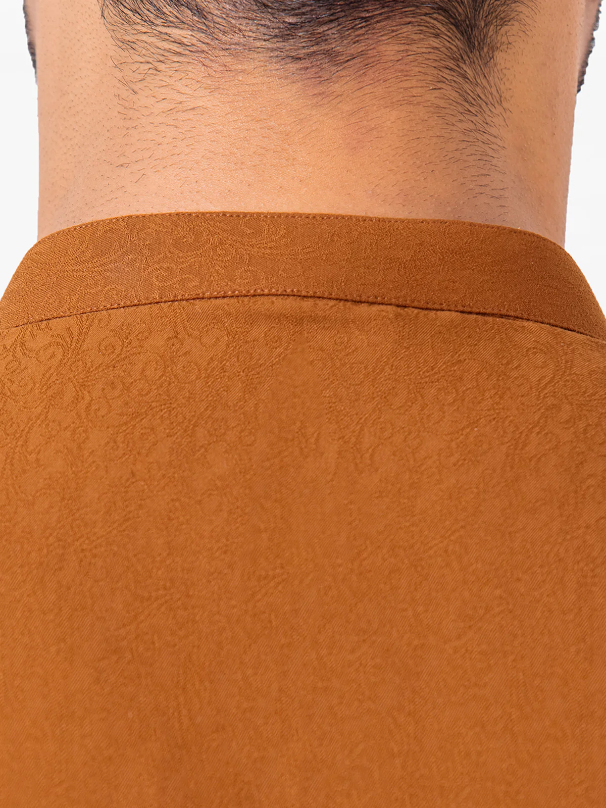 Men's Brown Kurta Pajama - EMTKPT23-002 - Image 4