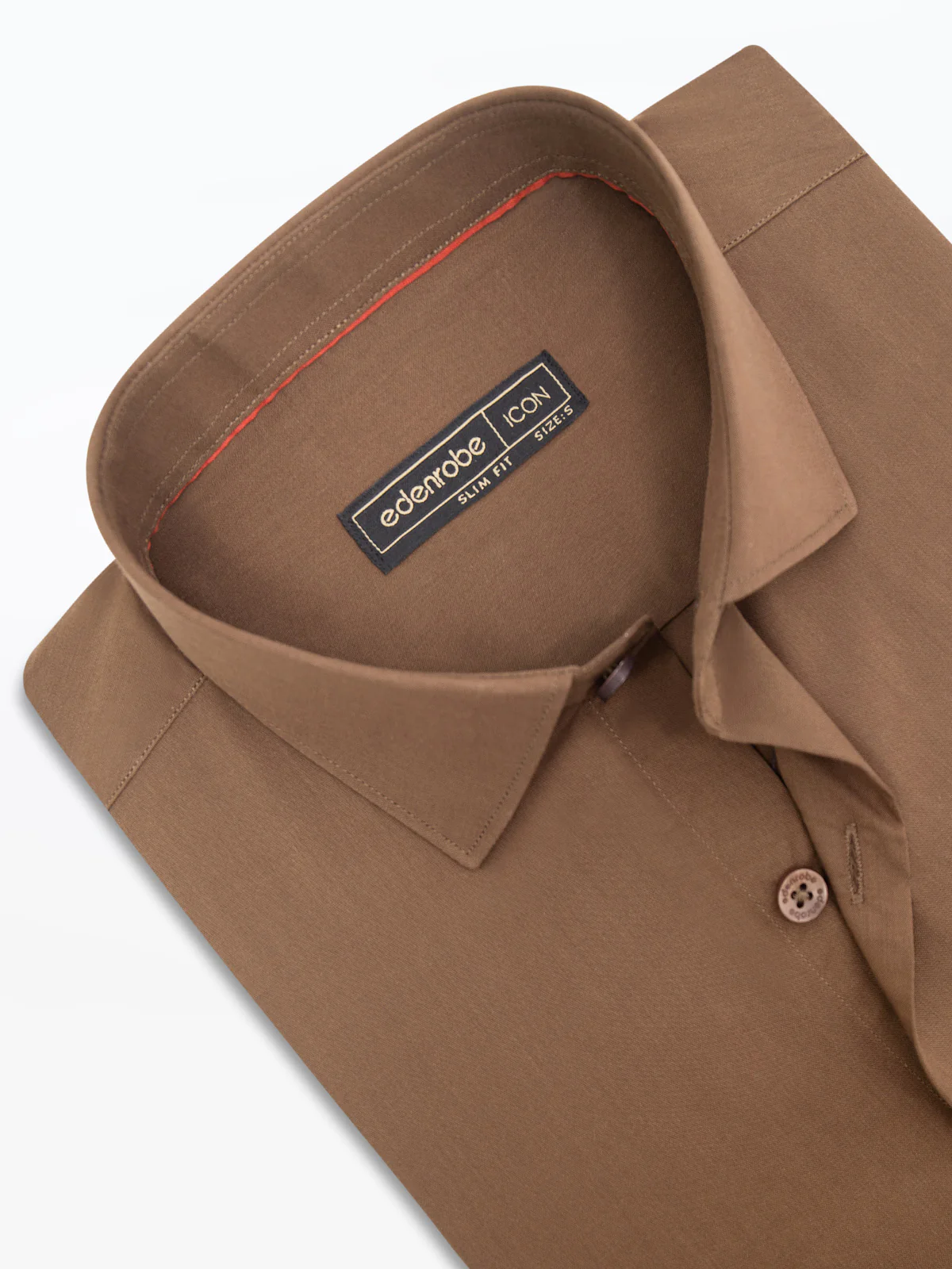 Men's Brown Shirt - EMTSI24-50686 - Image 2