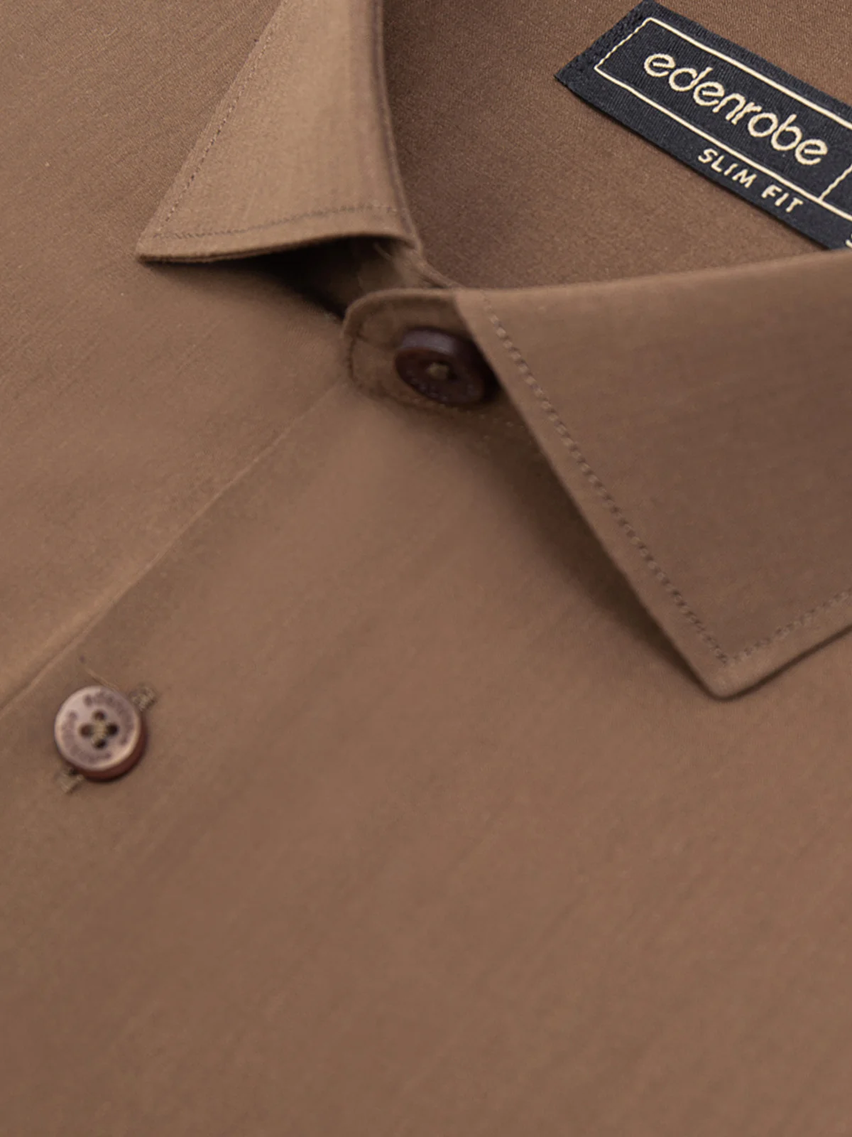Men's Brown Shirt - EMTSI24-50686 - Image 4