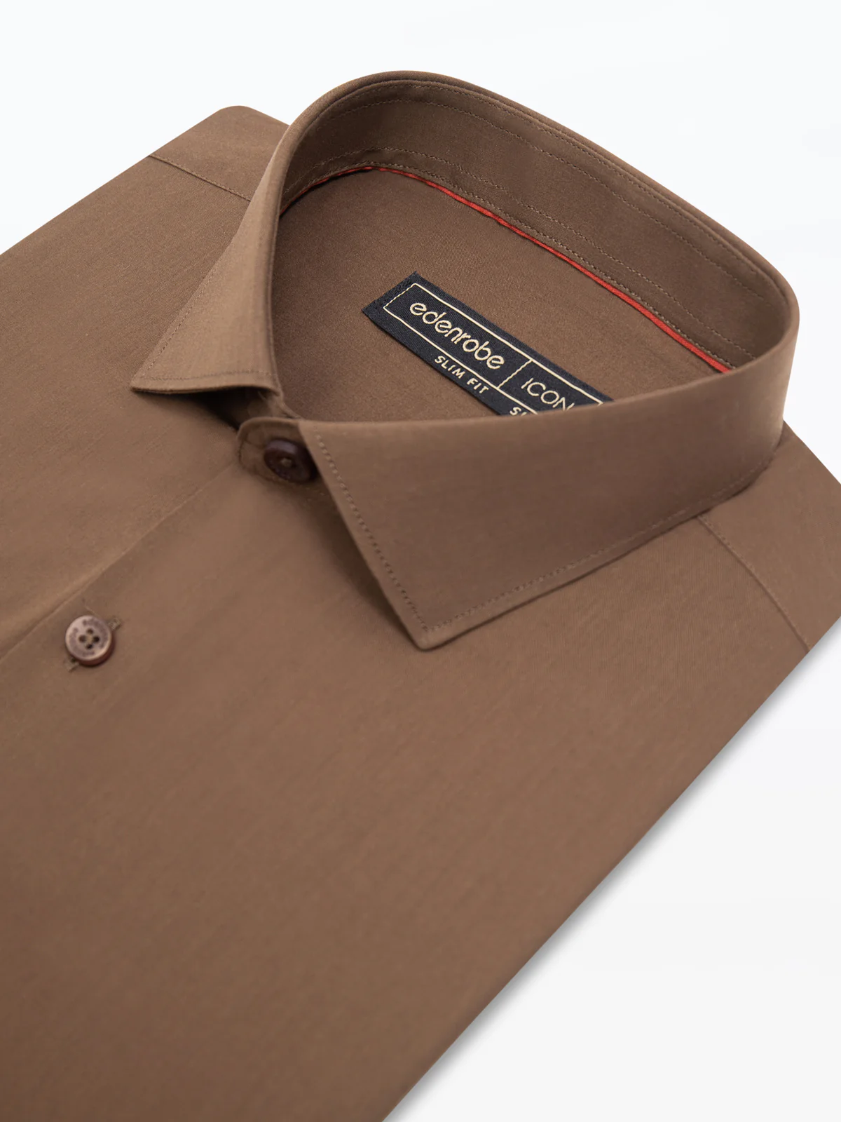 Men's Brown Shirt - EMTSI24-50686 - Image 5