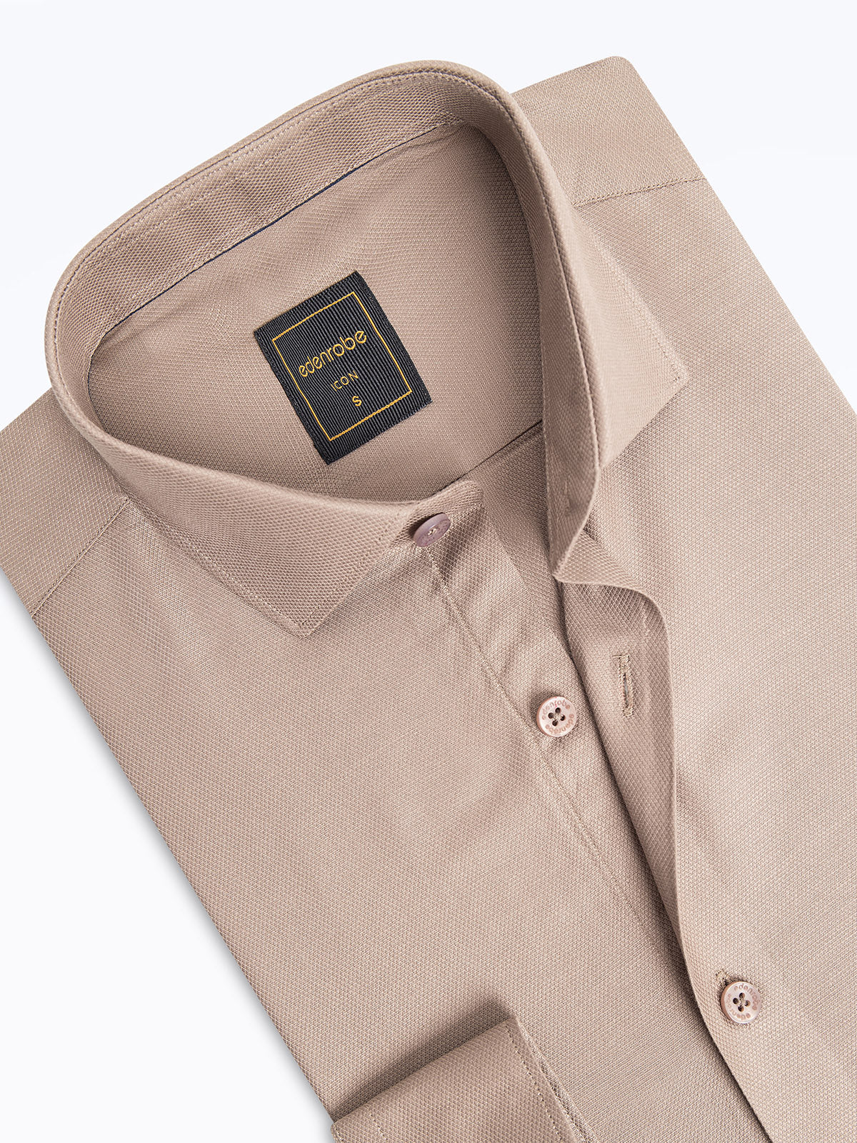 Men's Brown Shirt - EMTSI24-50703 - Image 2