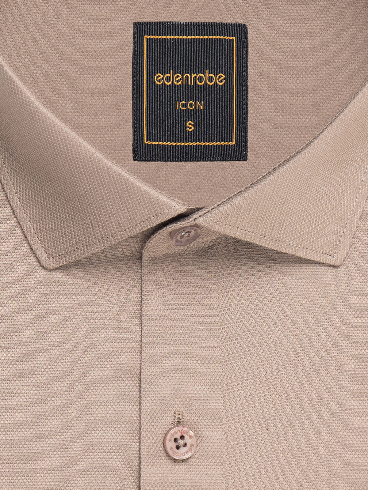 Men's Brown Shirt - EMTSI24-50703 - Image 3