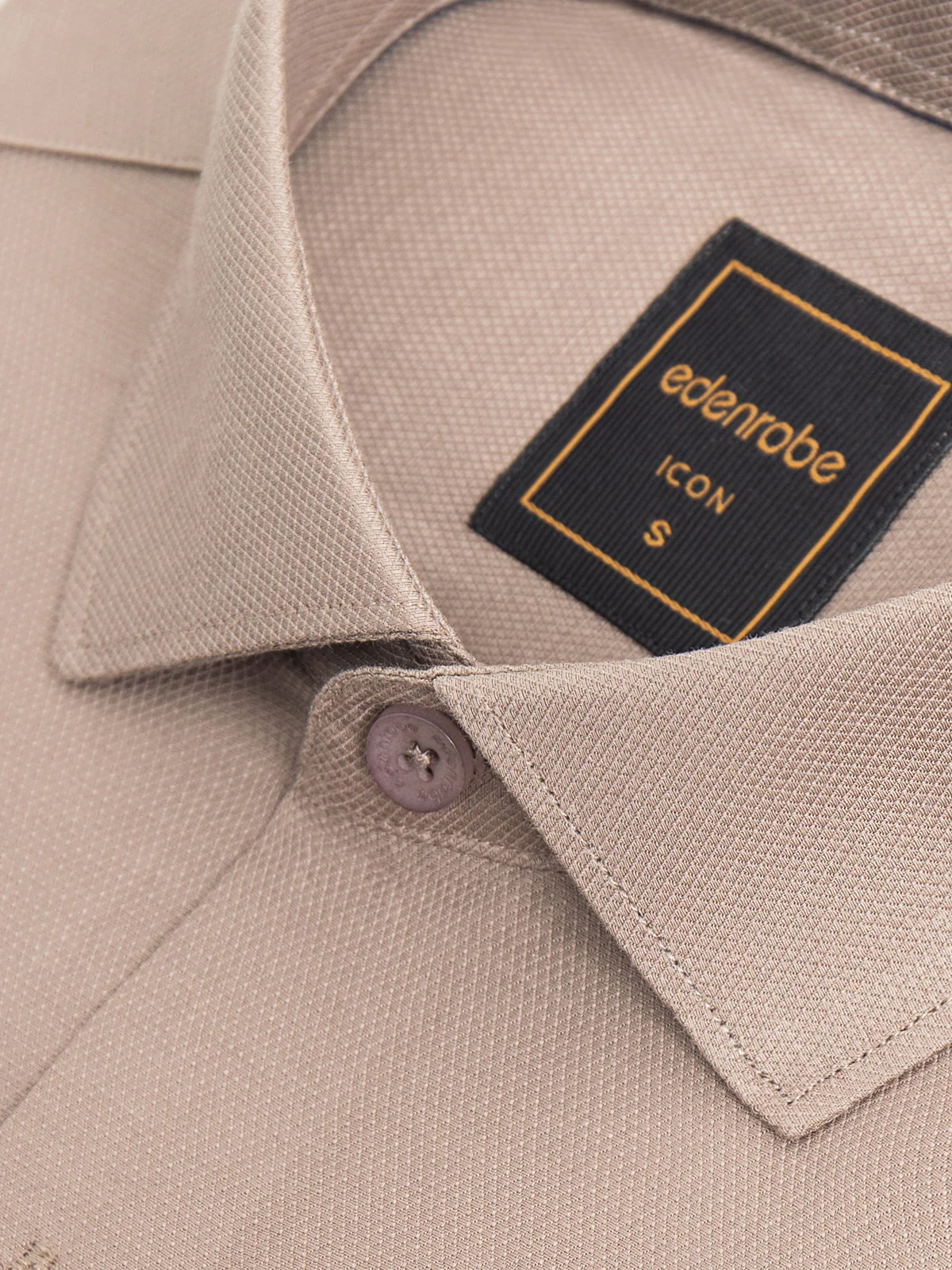 Men's Brown Shirt - EMTSI24-50703 - Image 4