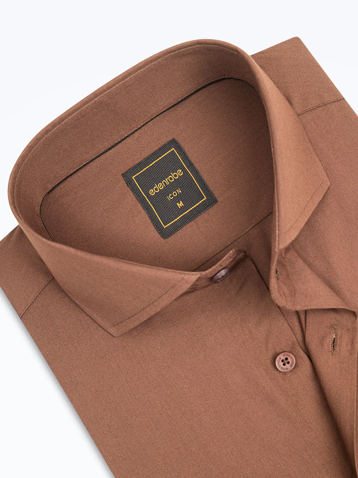 Men's Brown Shirt - EMTSI24-50710 - Image 2