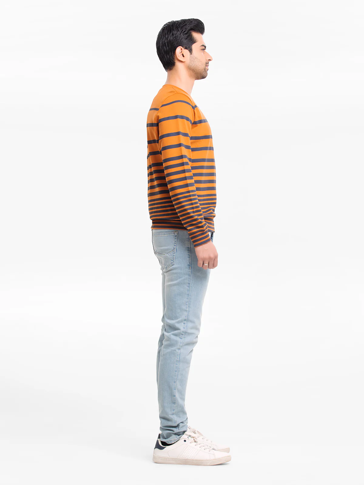 Men's Brown Sweatshirt - EMTSS23-008 - Image 4
