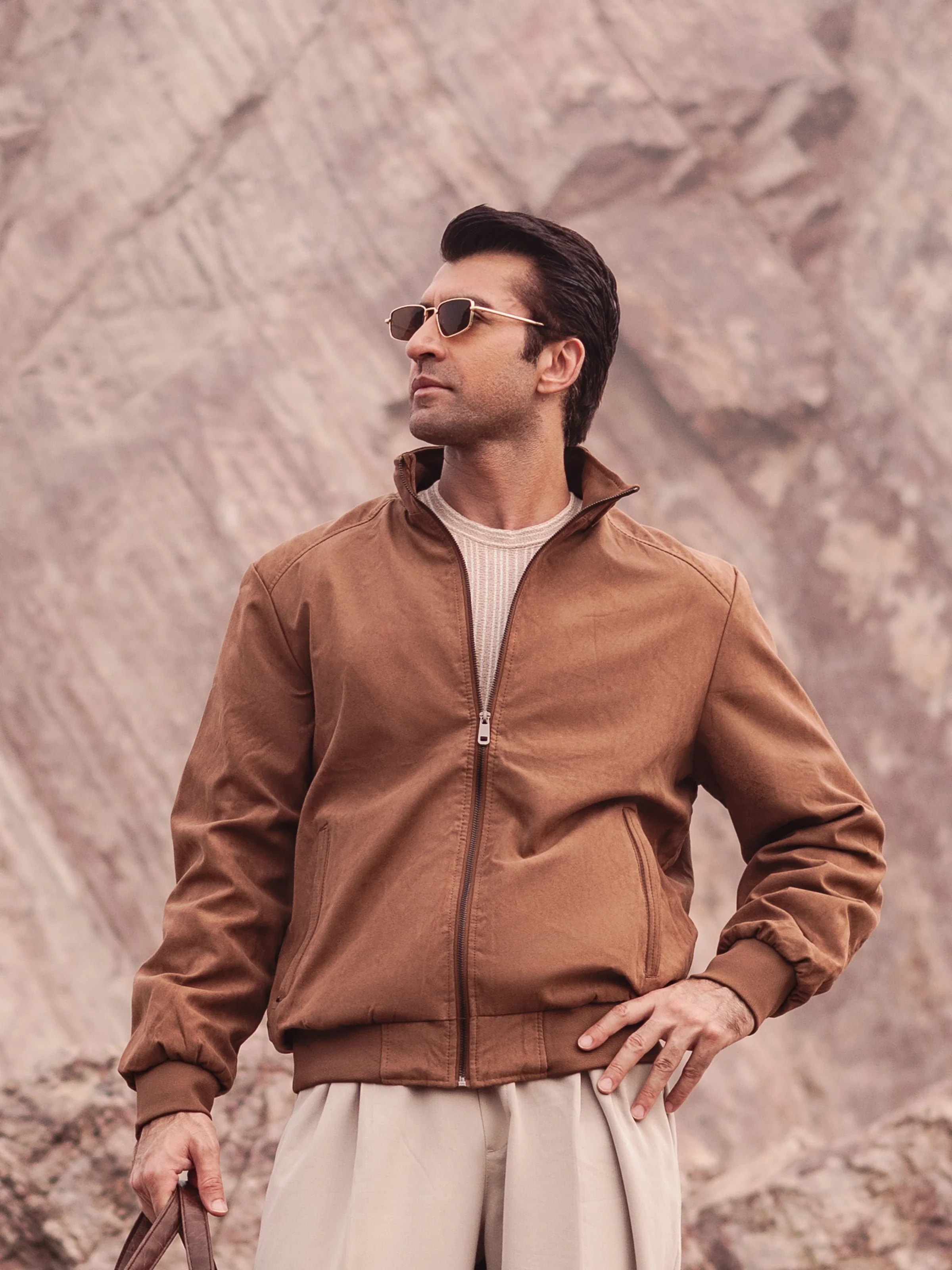 Men's Camel Jacket - EMTJP24-014 - Image 2