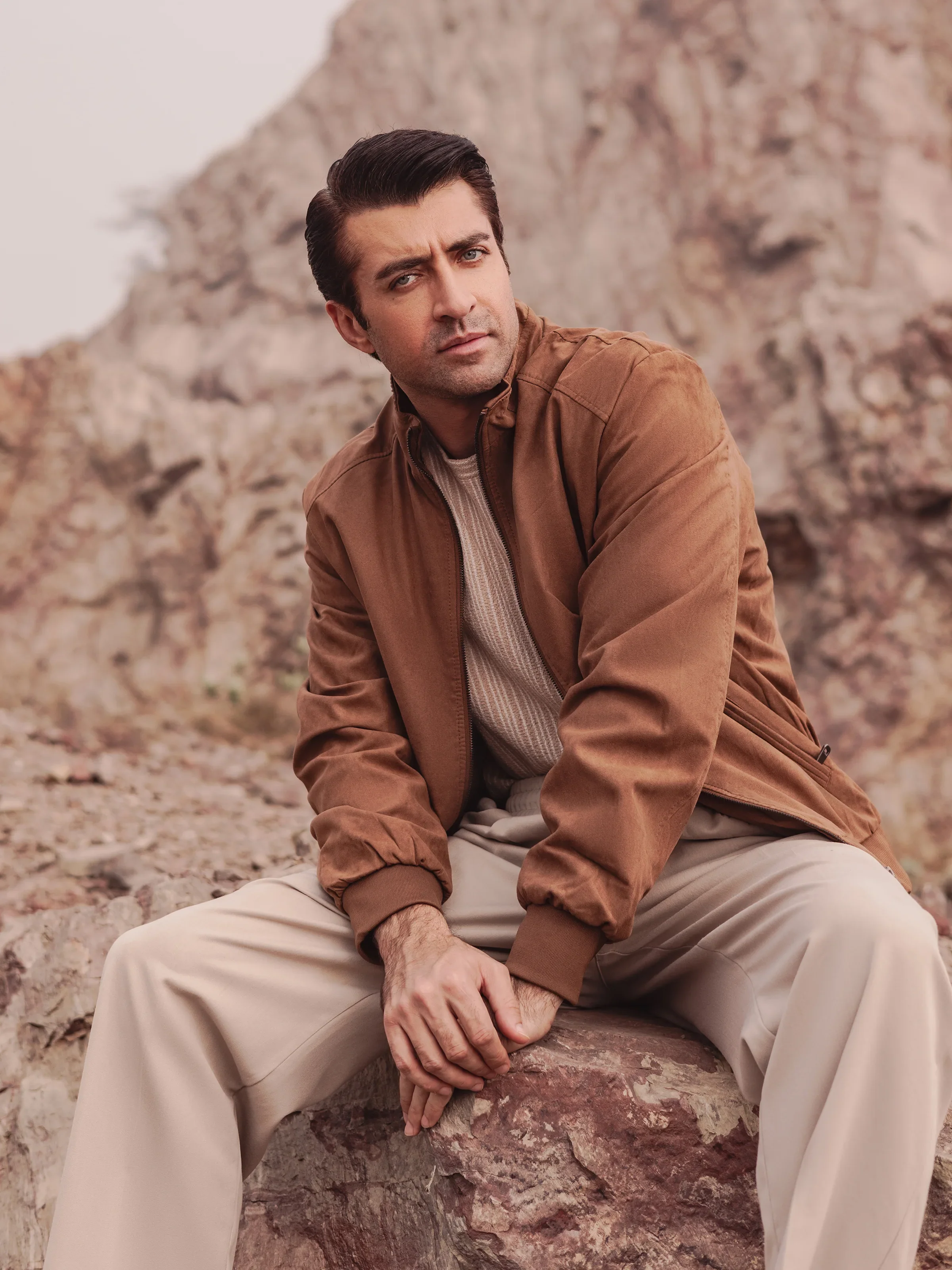 Men's Camel Jacket - EMTJP24-014 - Image 4