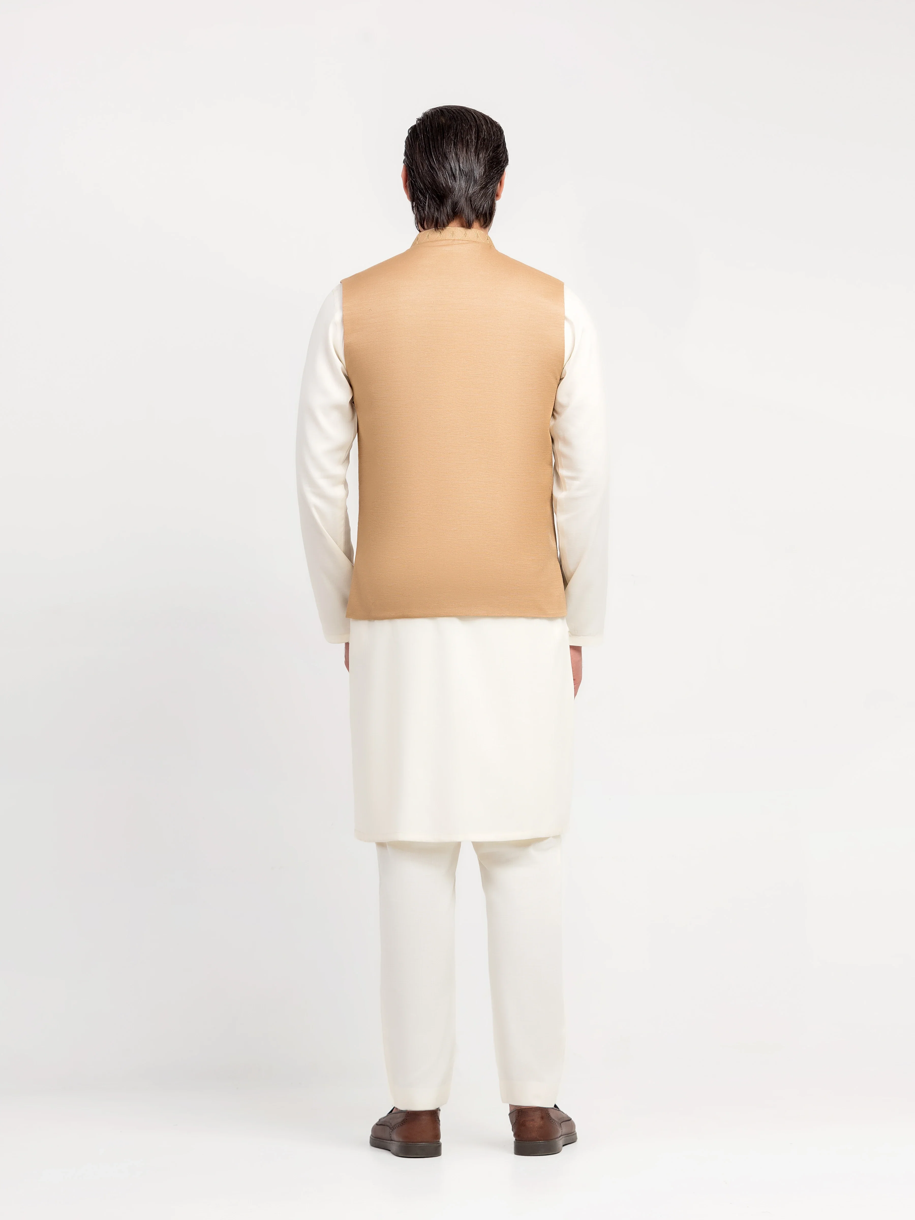 Men's Camel Waist Coat - EMTWCE5-36002 - Image 5