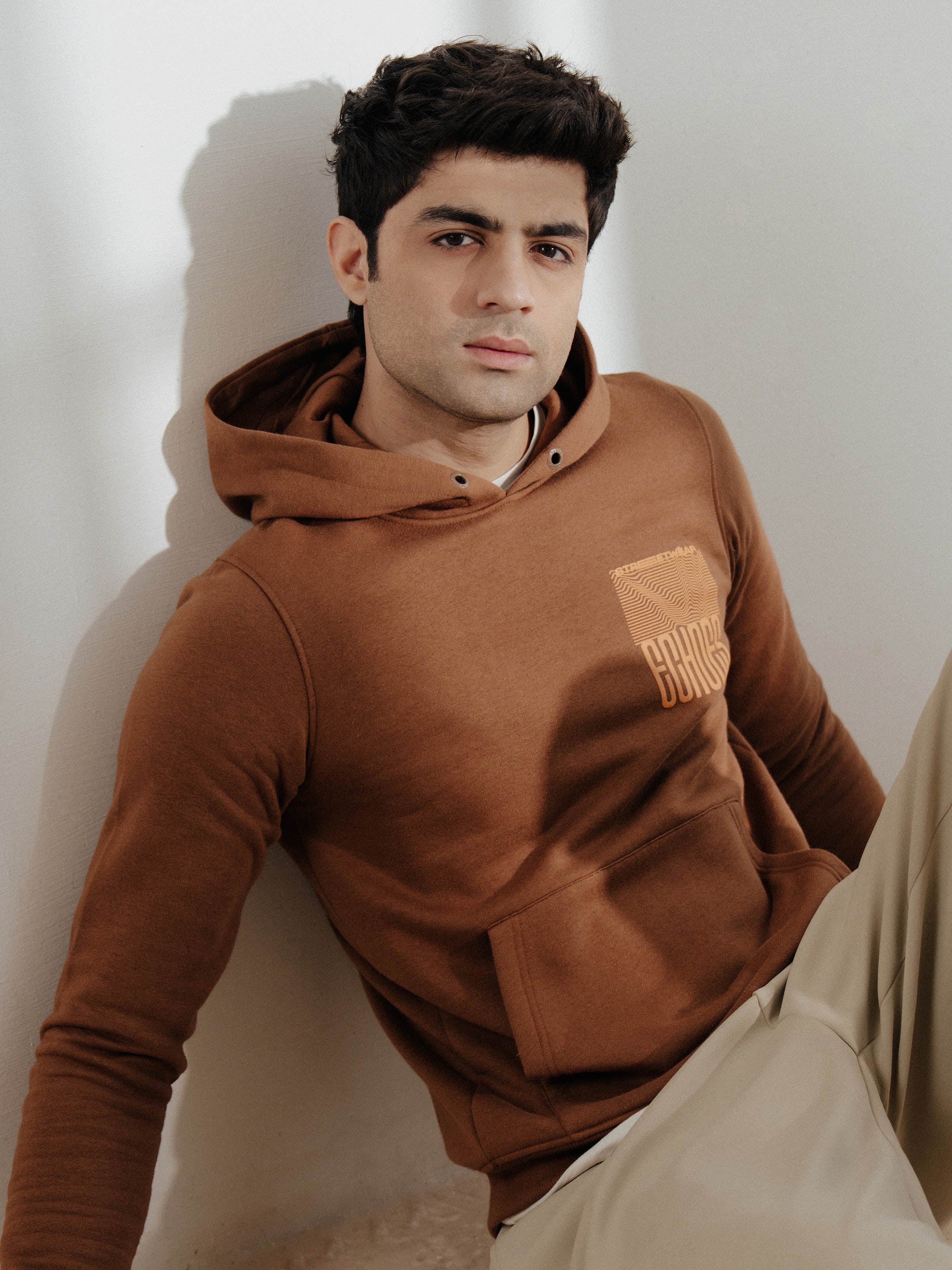 Men's Caramel Hoodie - EMTH5-003 - Image 5
