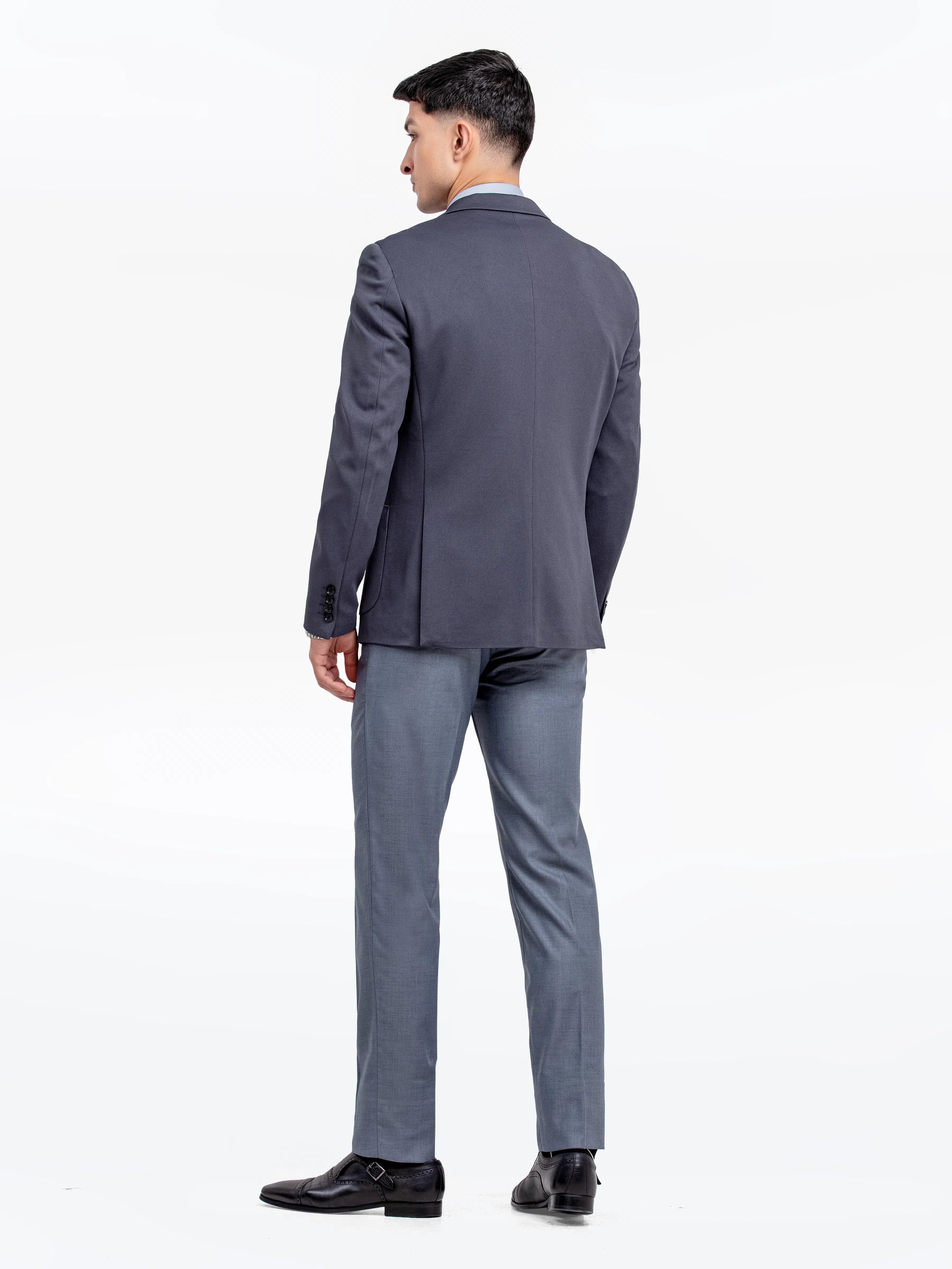 Men's Charcoal Blazer - EMTB24-6865 - Image 6