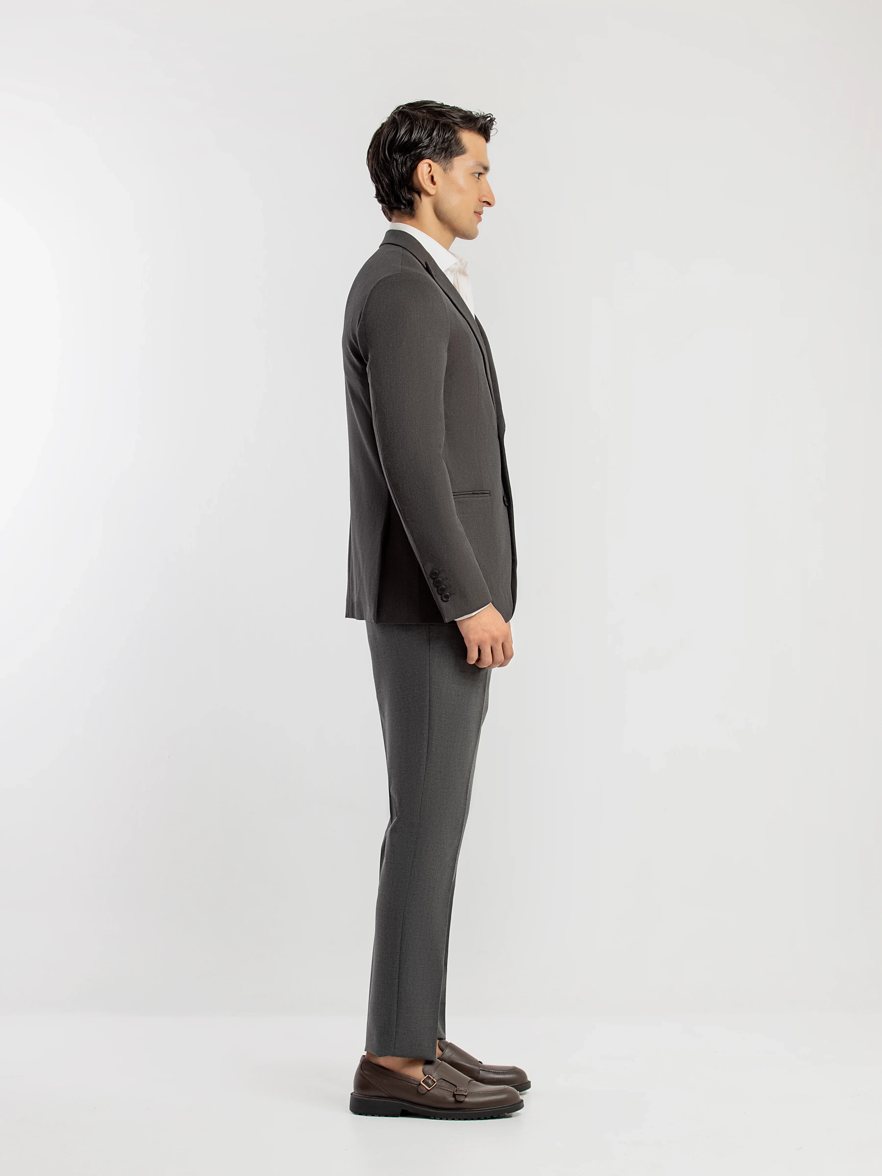 Men's Charcoal Blazer - EMTB5-6896 - Image 5