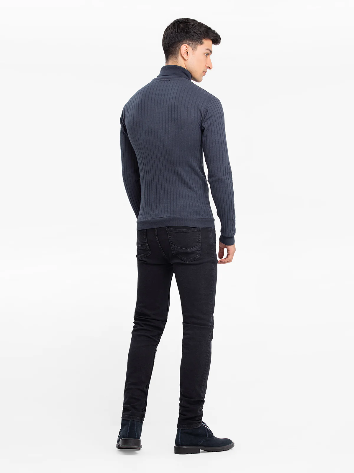 Men's Charcoal High Neck - EMTTF23-003 - Image 5