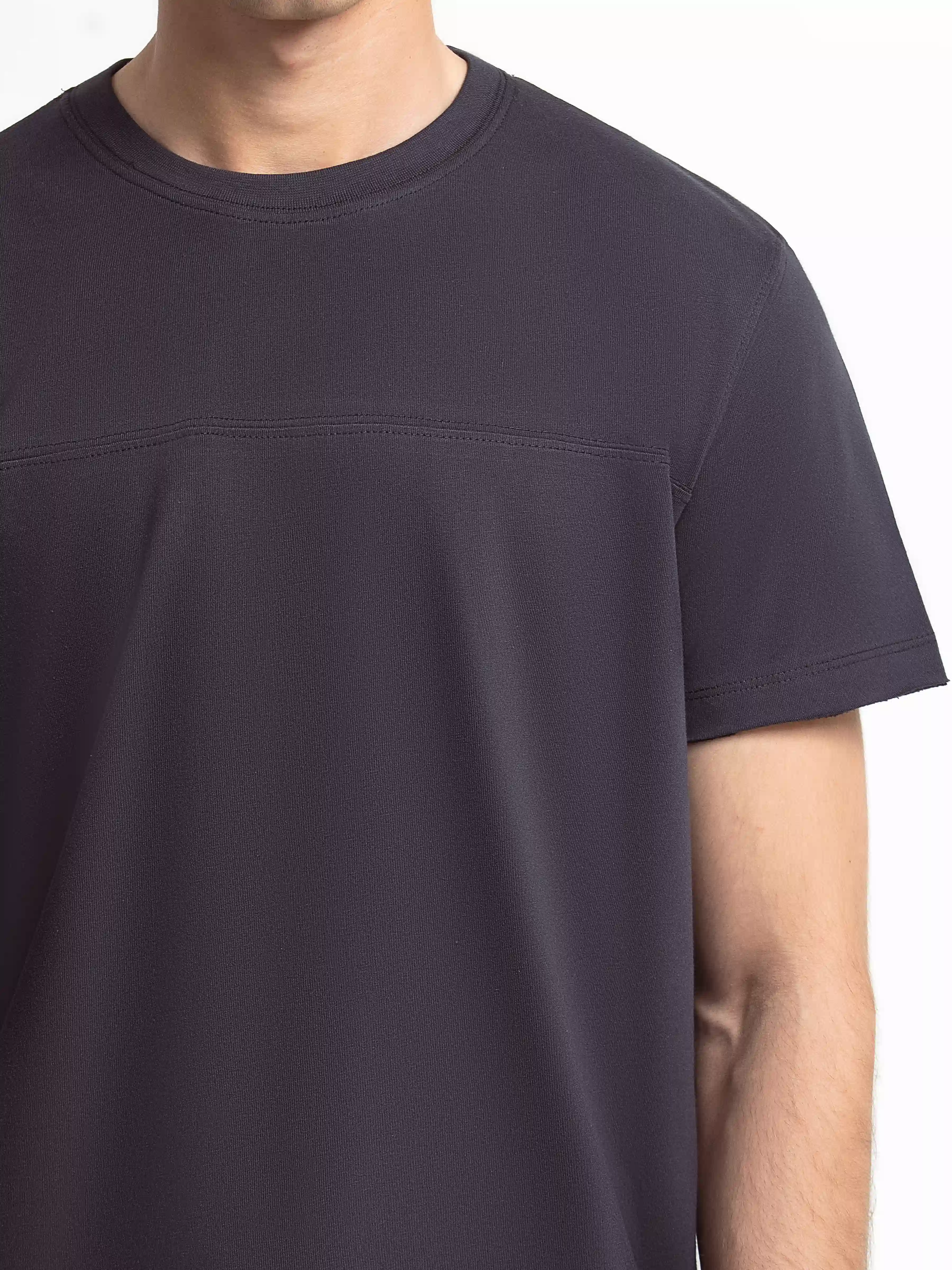 Men's Charcoal Graphic Tee - EMTGT6-008 - Image 3