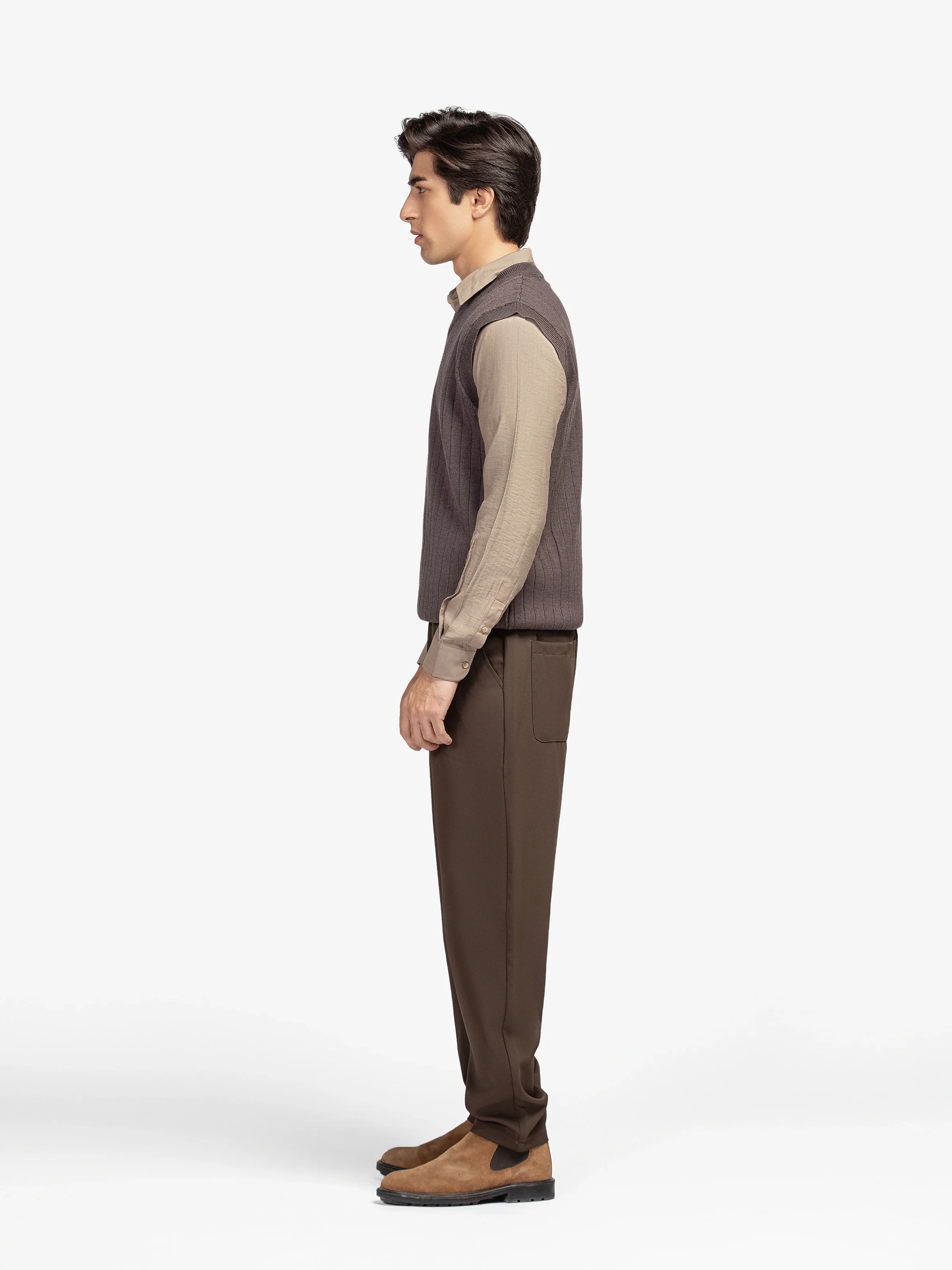 Men's Charcoal Sweater - EMTSWT5-022 - Image 4