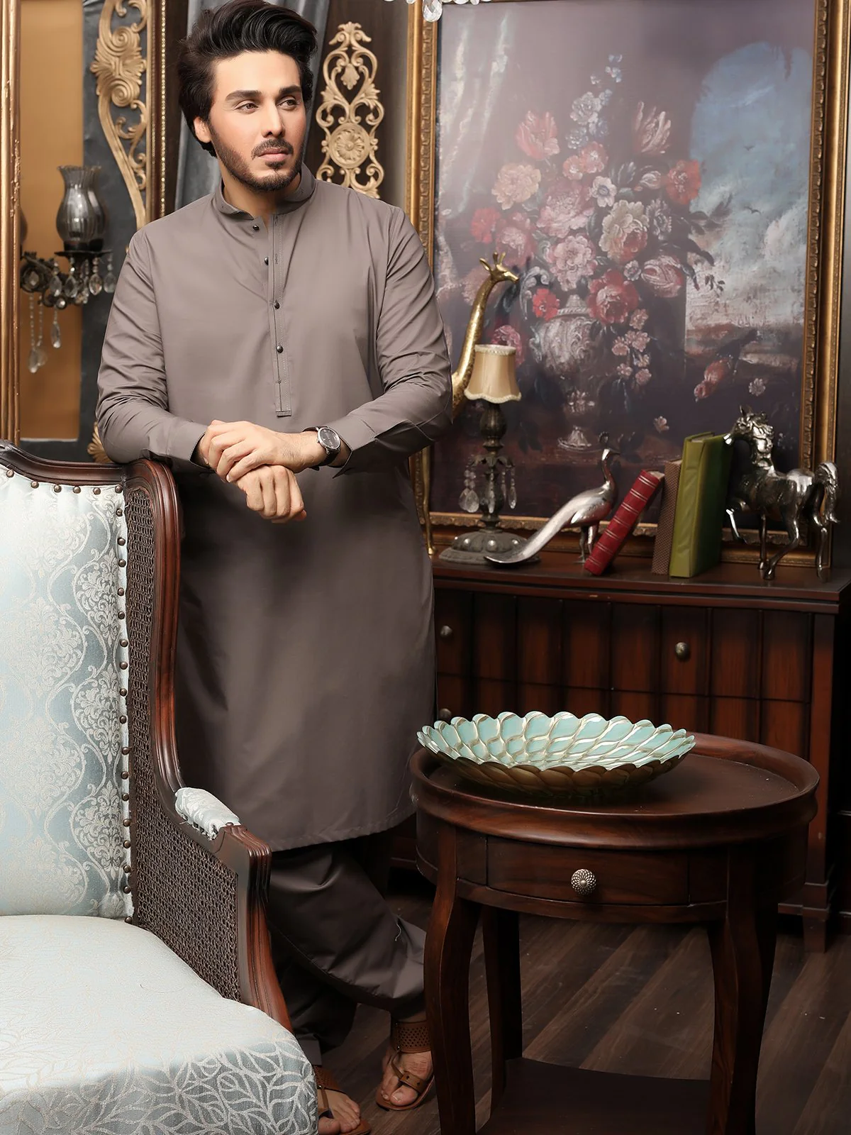 Men's Coconut Brown Unstitched - EMUC18-OBCESN