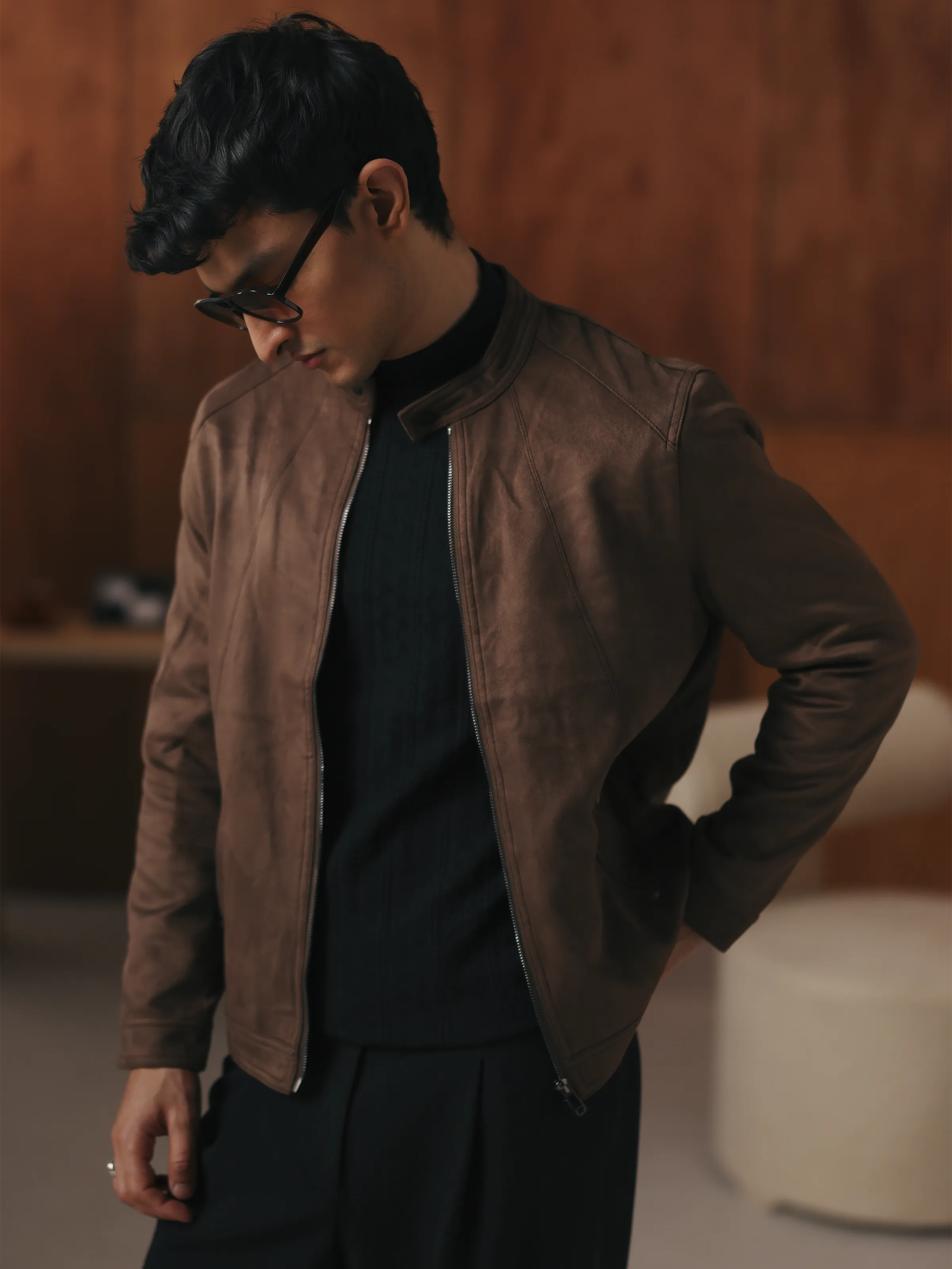 Men's Coffee Jacket - EMTJ5-007 - Image 3