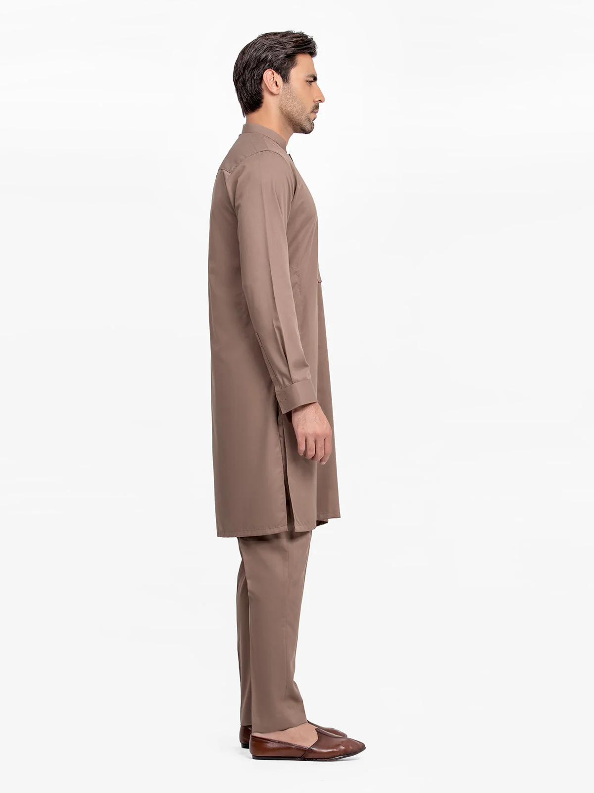 Men's Coffee Kurta Pajama - EMTKPT24-026 - Image 3