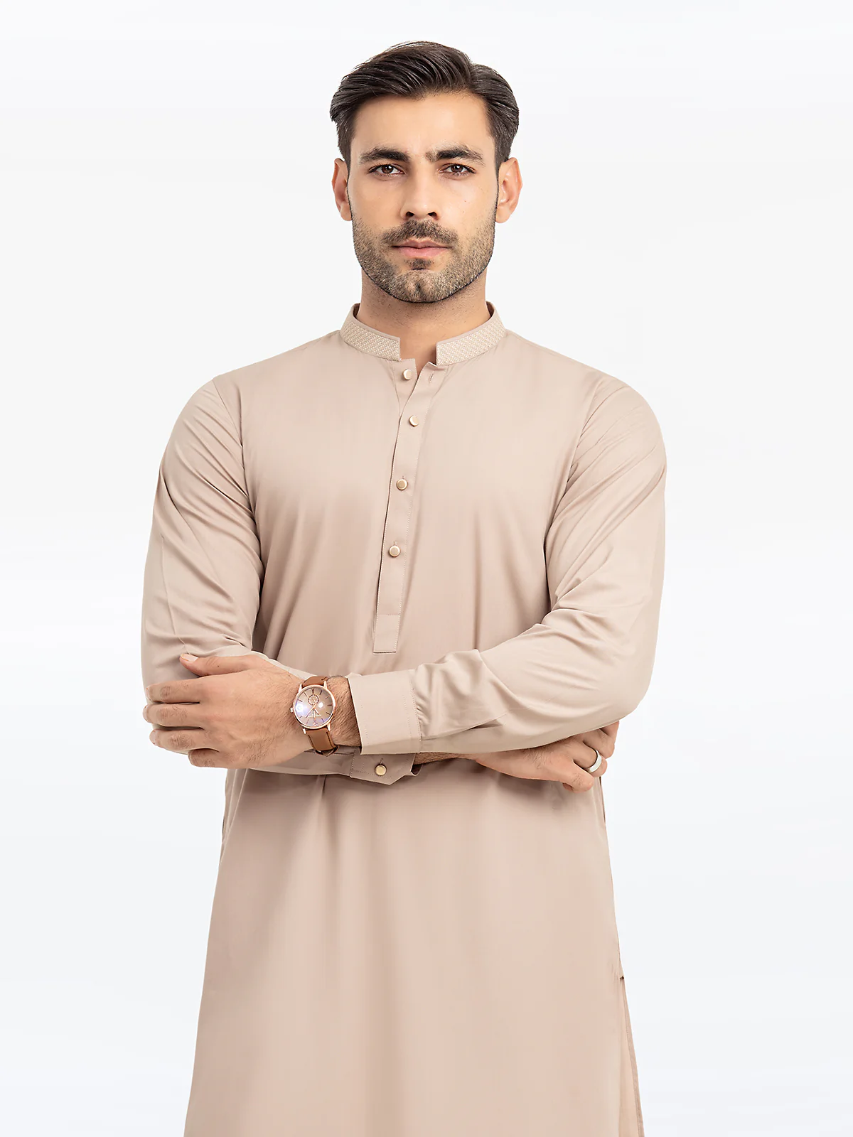 Men's Coffee Kurta Pajama - EMTKPT24S-037 - Image 2