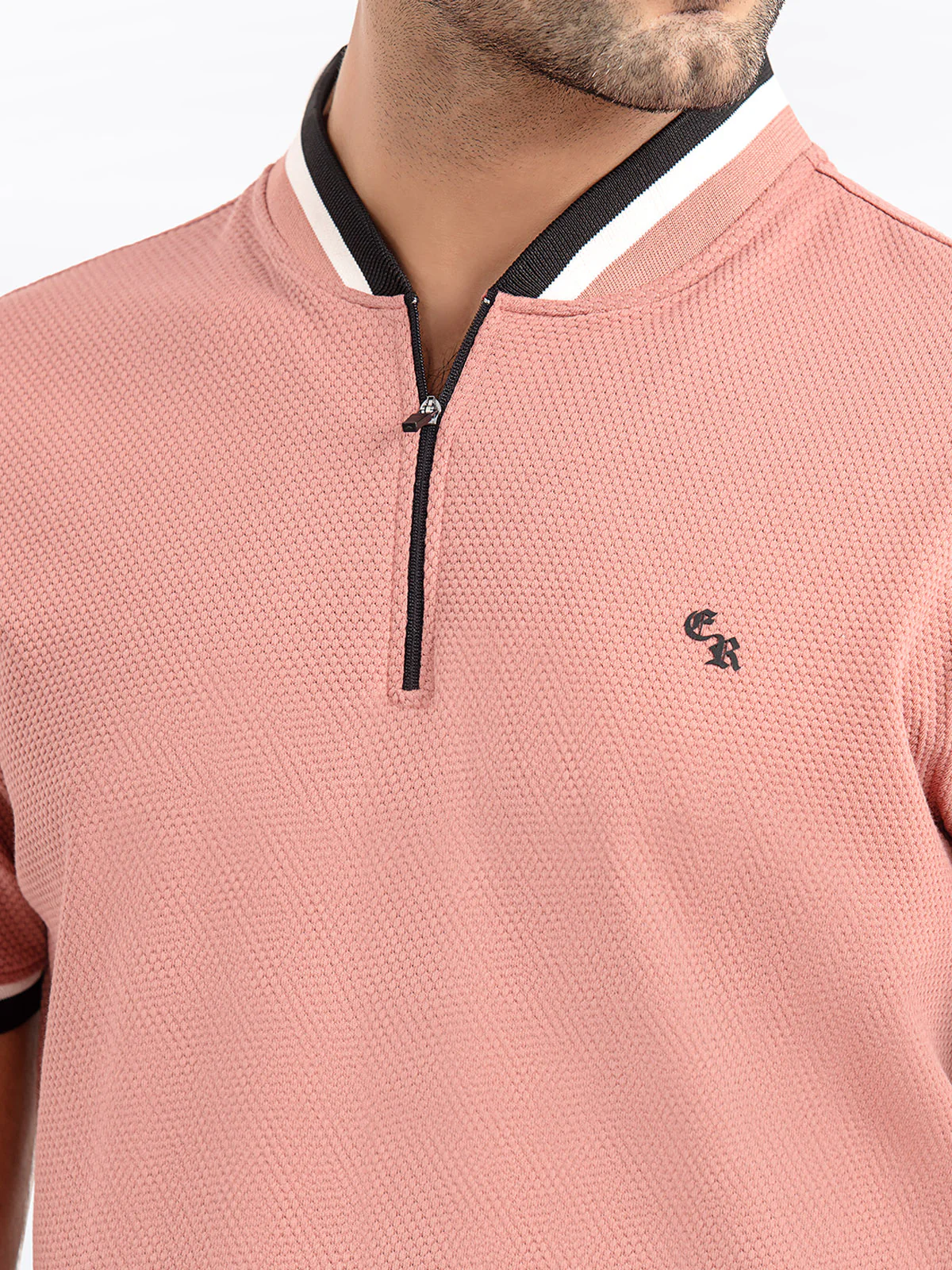 Men's Coral Polo Shirt - EMTPS24-047 - Image 3