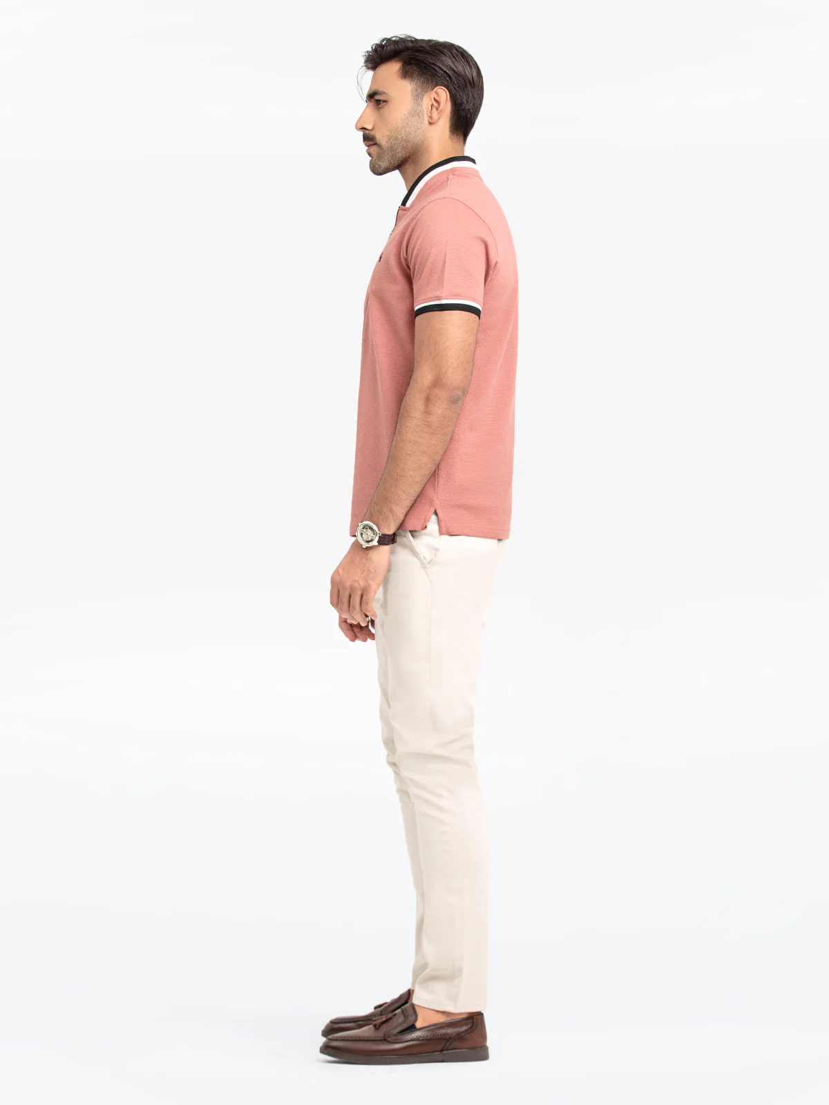 Men's Coral Polo Shirt - EMTPS24-047 - Image 4