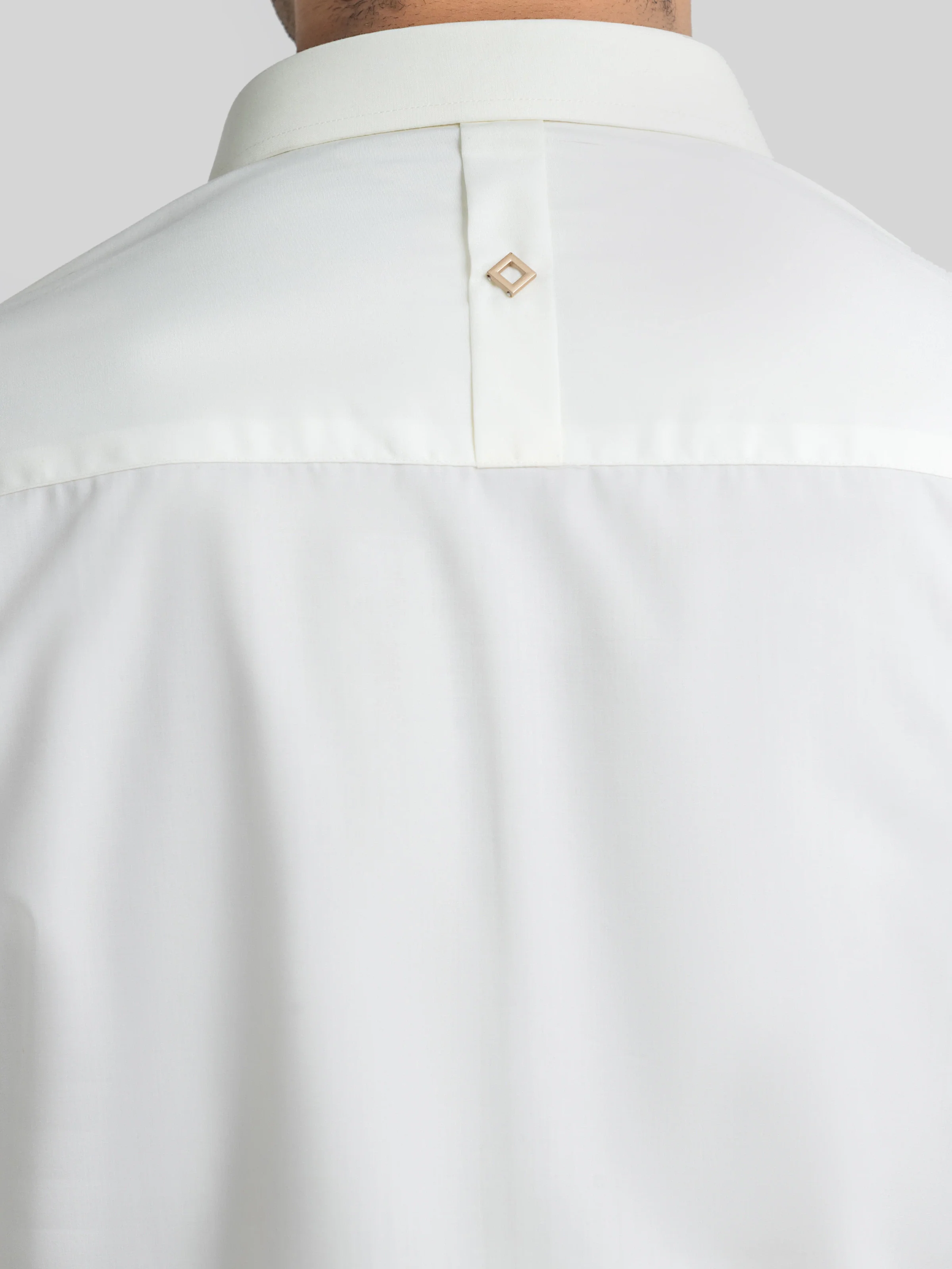 Men's Cream Shalwar Kameez - EMTKS5-41216 - Image 4