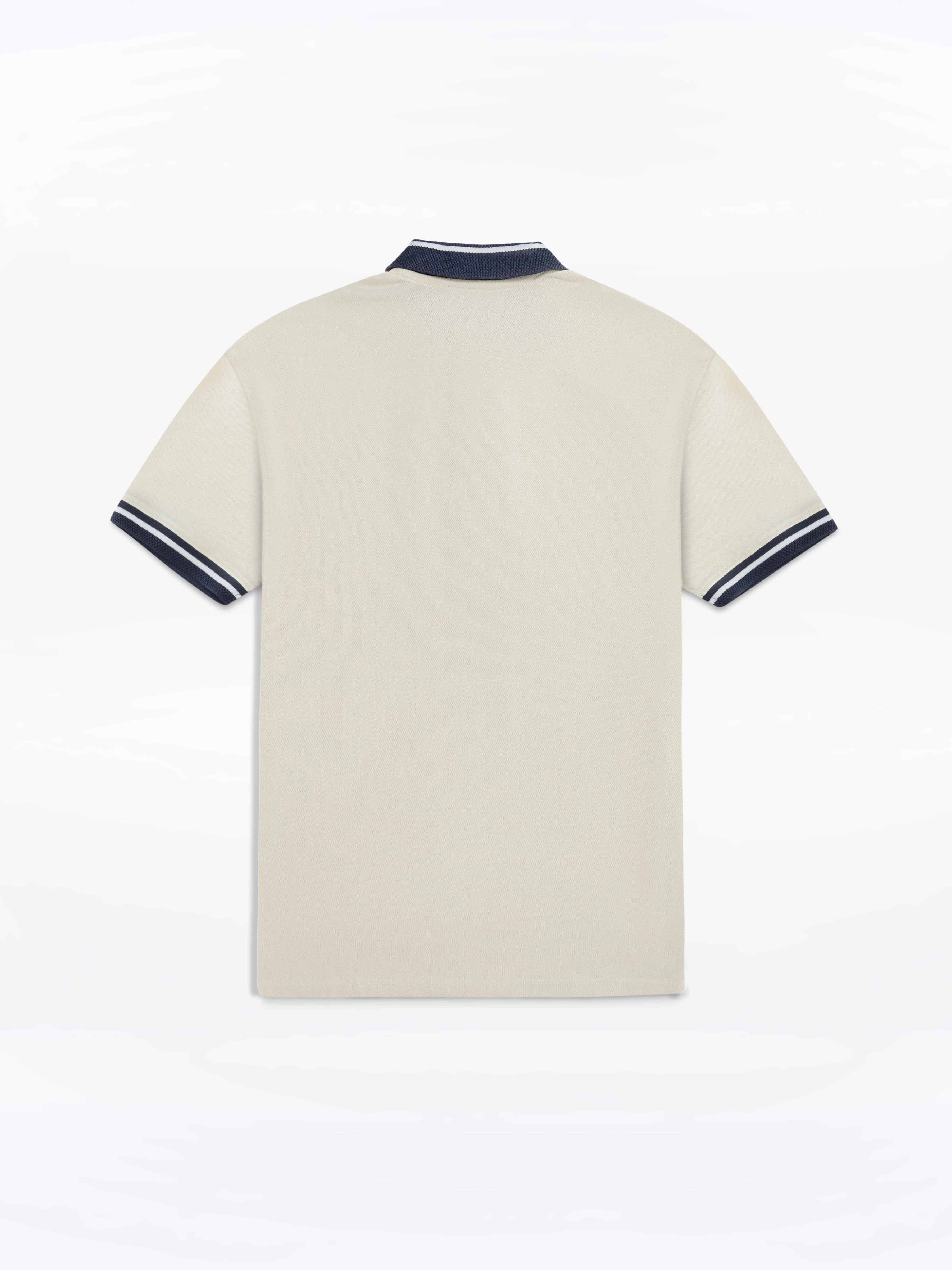 Men's Cream Polo Shirt - EMTPS5-041 - Image 2