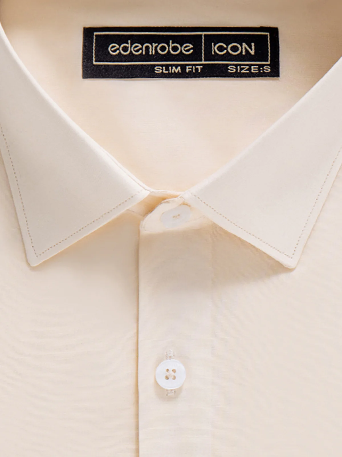Men's Cream Shirt - EMTSI24-50683 - Image 3