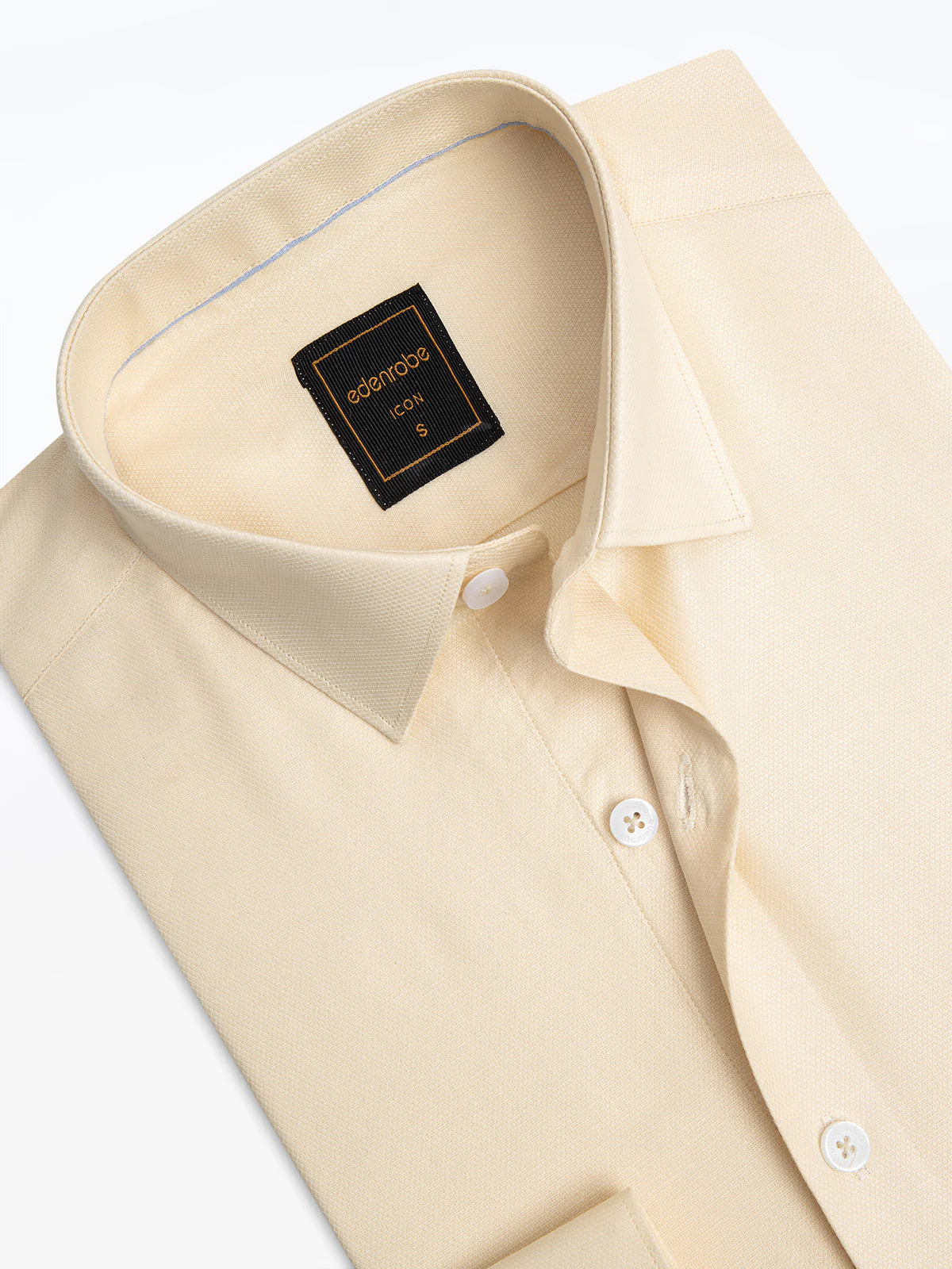 Men's Cream Shirt - EMTSI24-50696 - Image 2