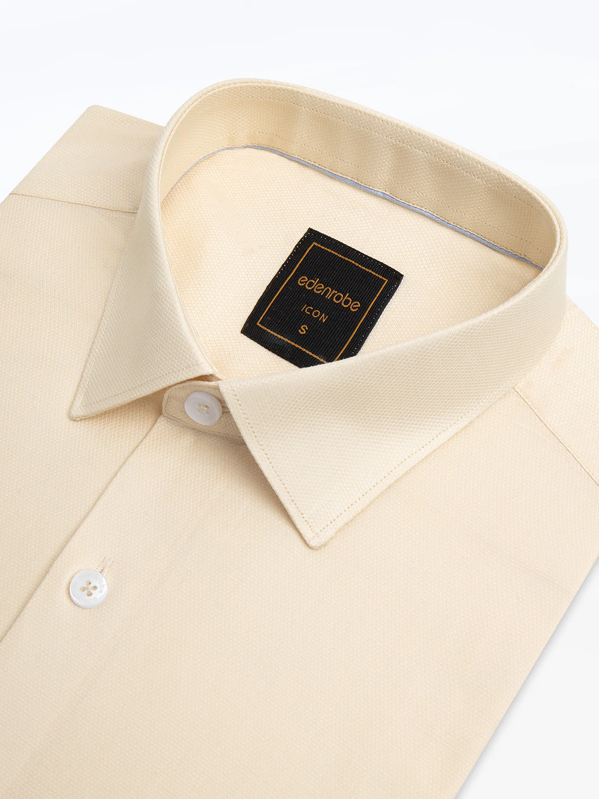 Men's Cream Shirt - EMTSI24-50696 - Image 3