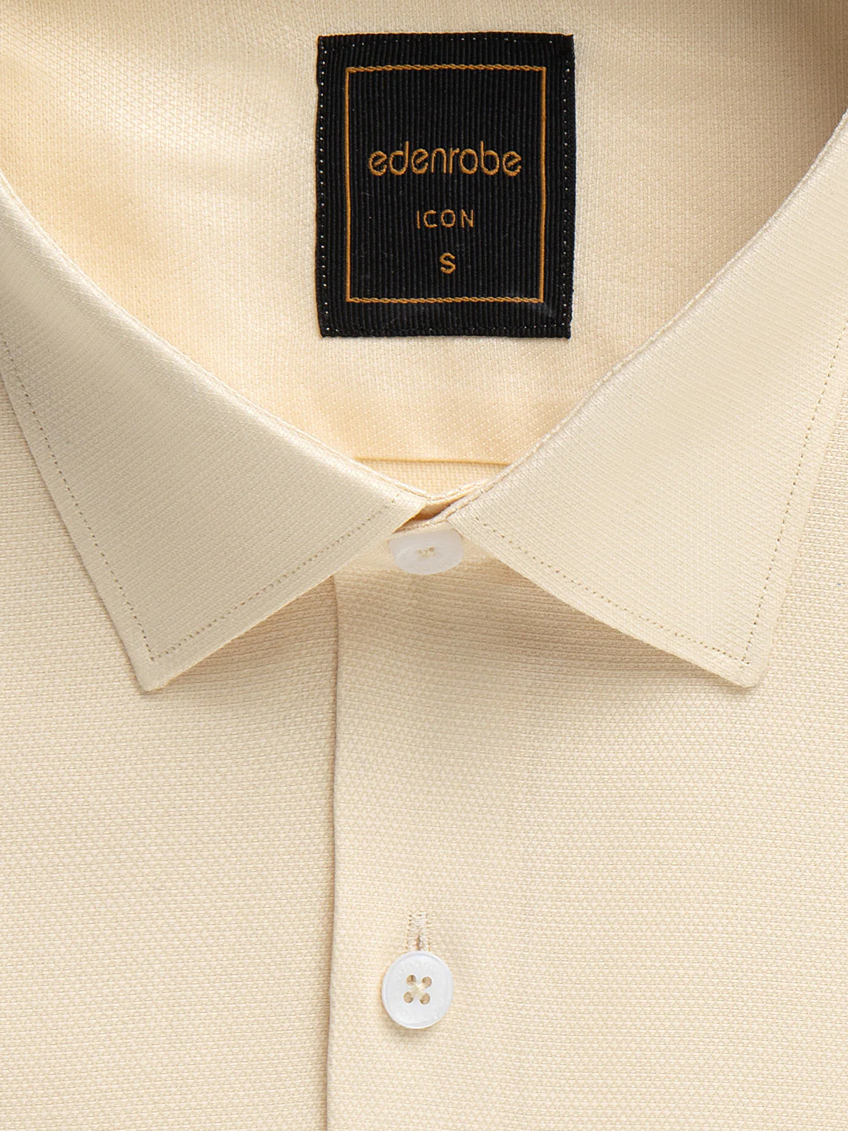 Men's Cream Shirt - EMTSI24-50696 - Image 5