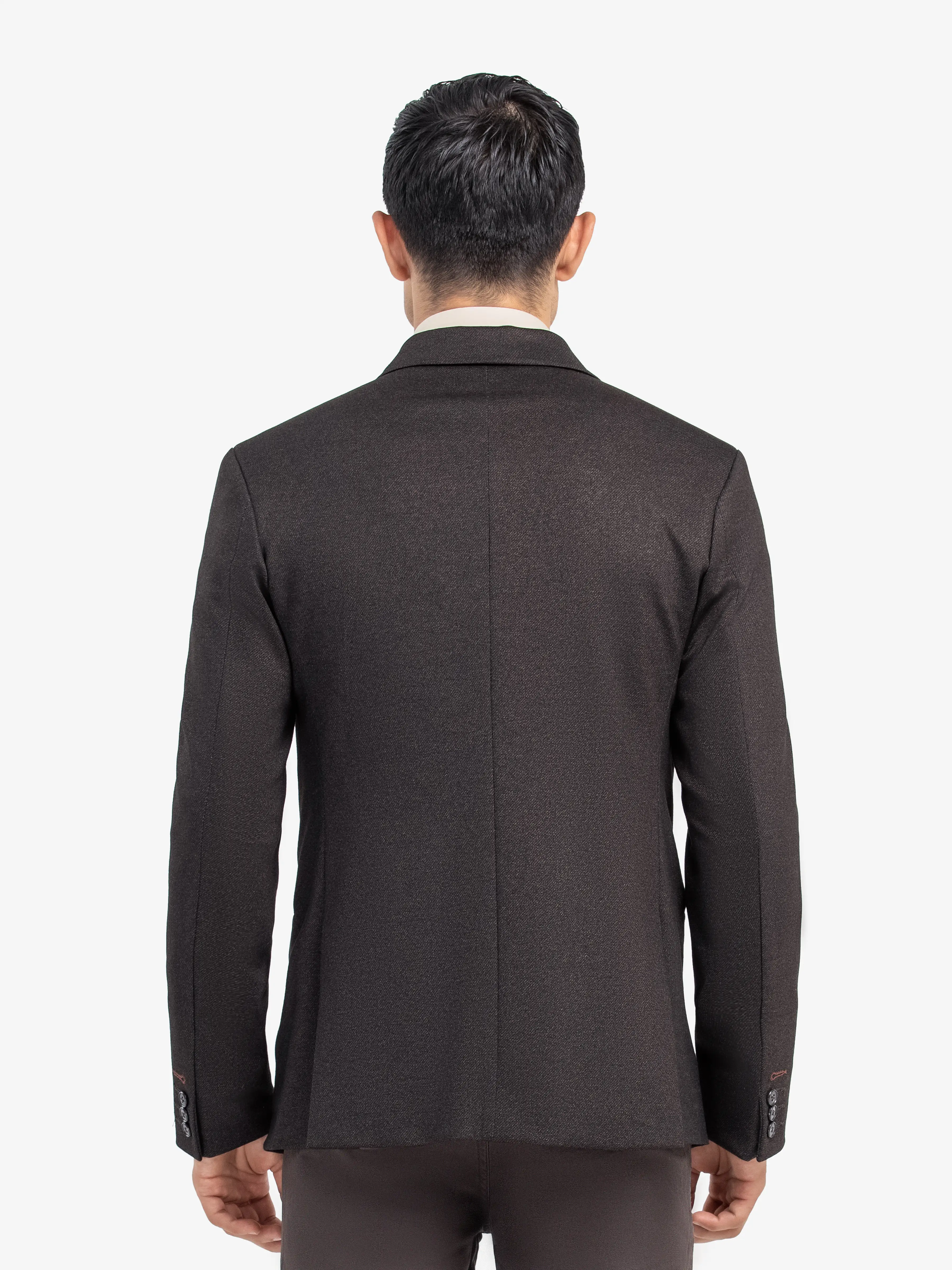 Men's Dark Brown Blazer - EMTBK24-005 - Image 5